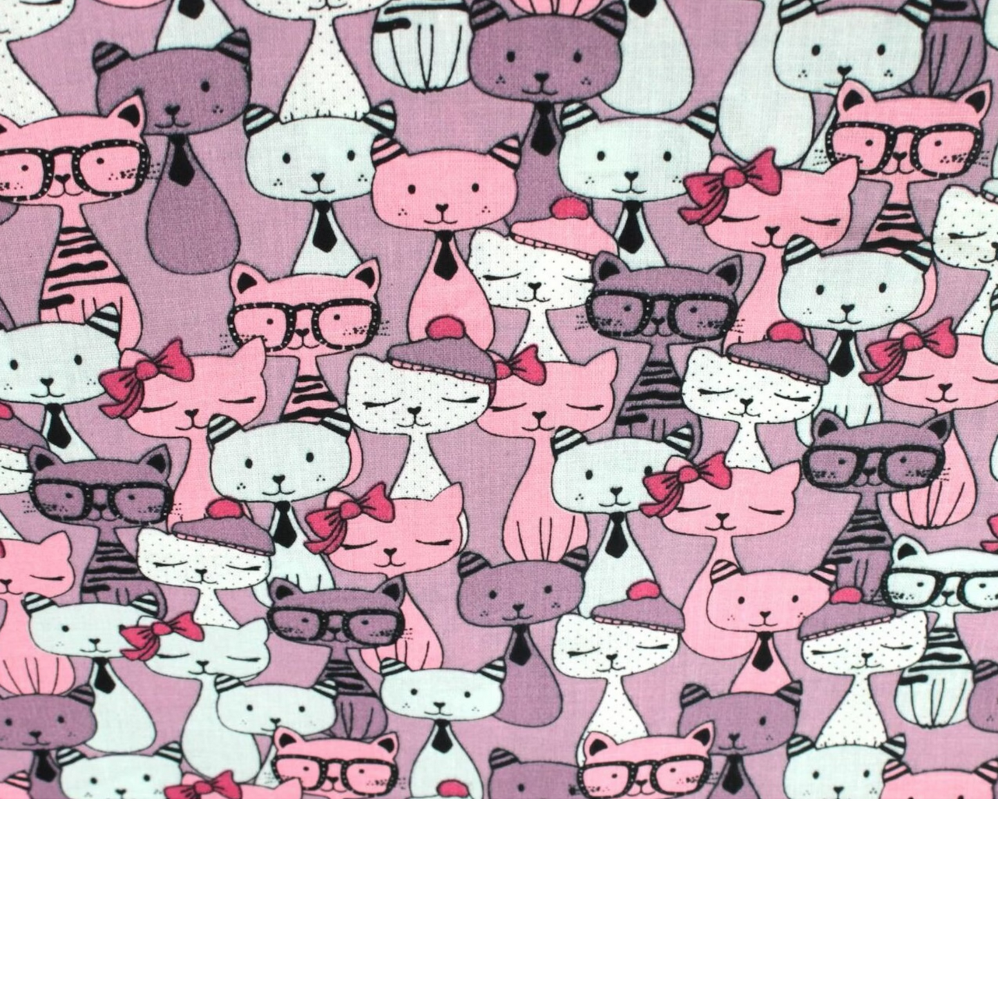 Tissu coton Motif chats