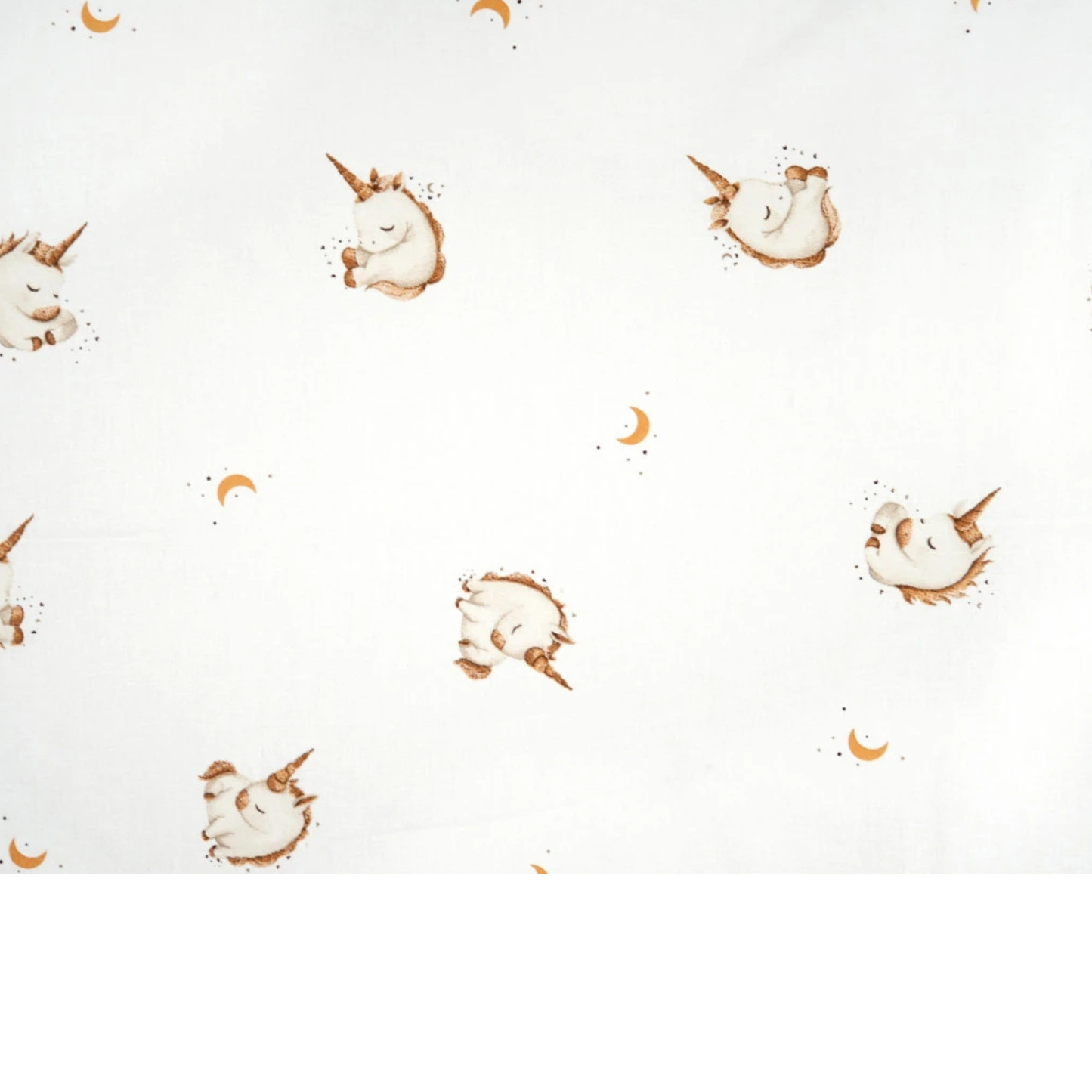 Tissu coton Motif licornes