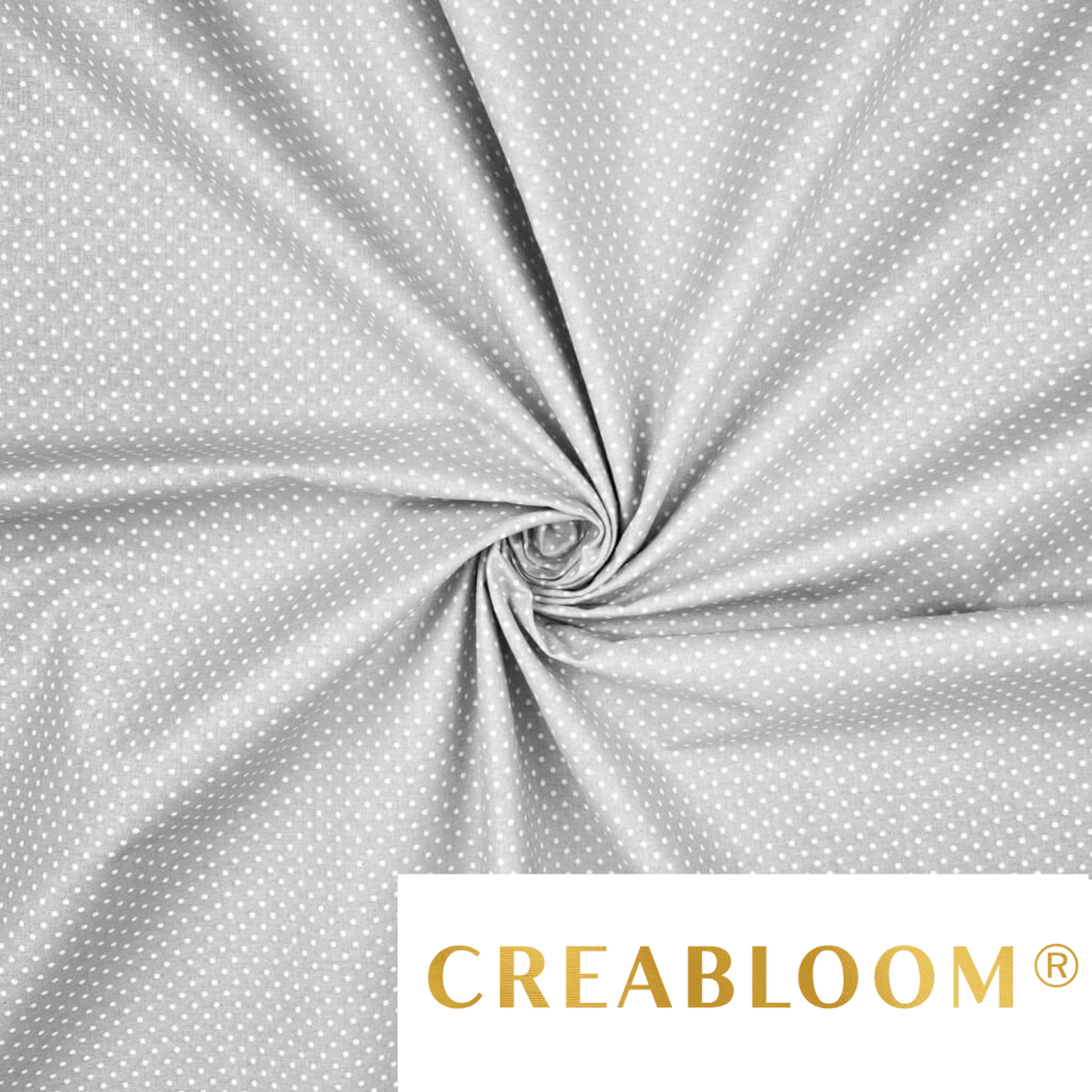 Tissu Coton Motif À Pois