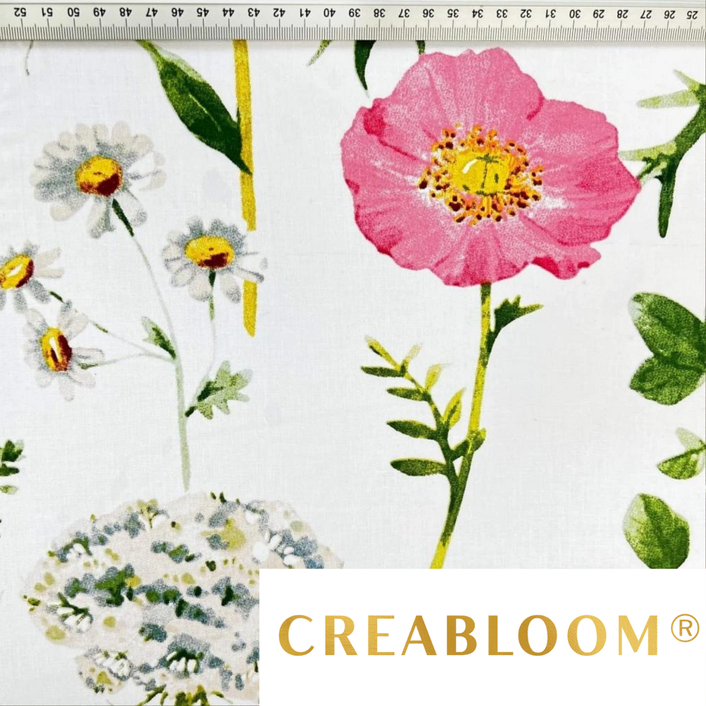 Tissu Coton Imprimé Fleurs