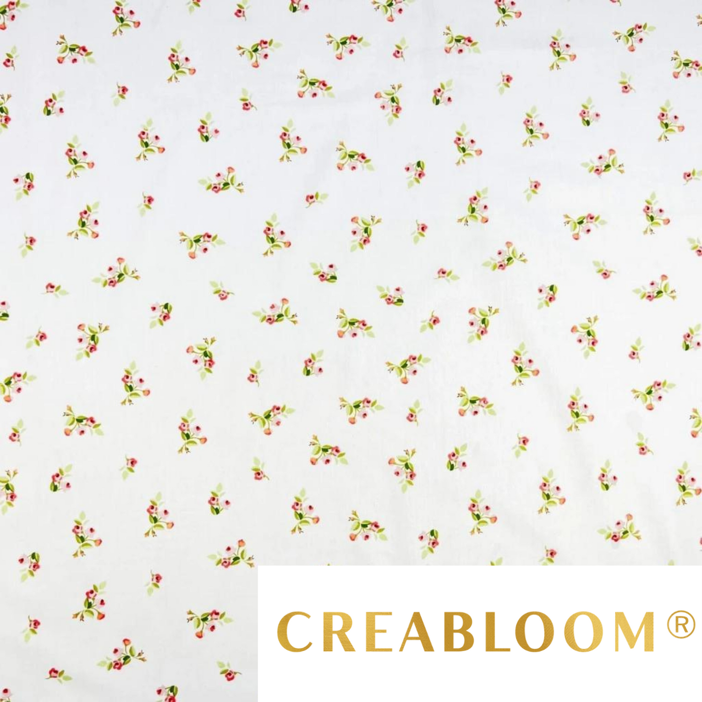 Tissu Coton Imprimé Fleurs