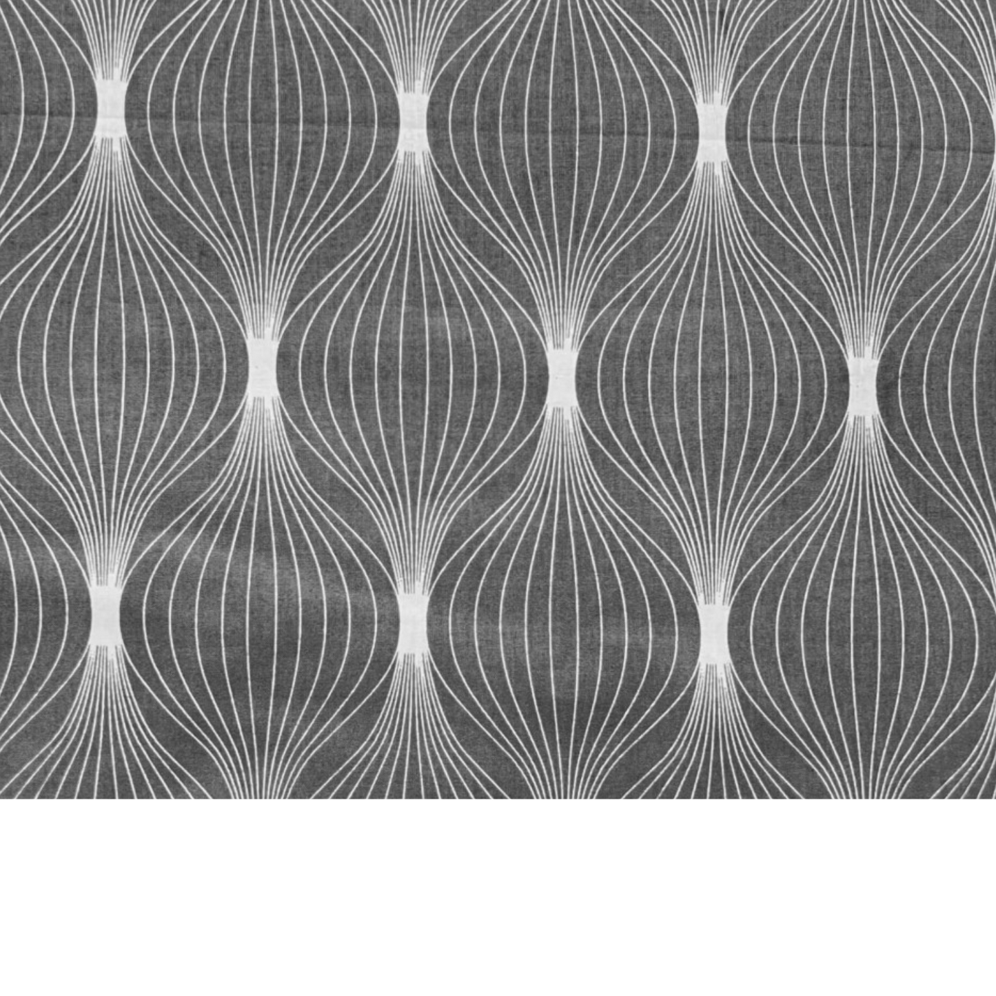 Tissu Coton Imprimés Toupies - Gris