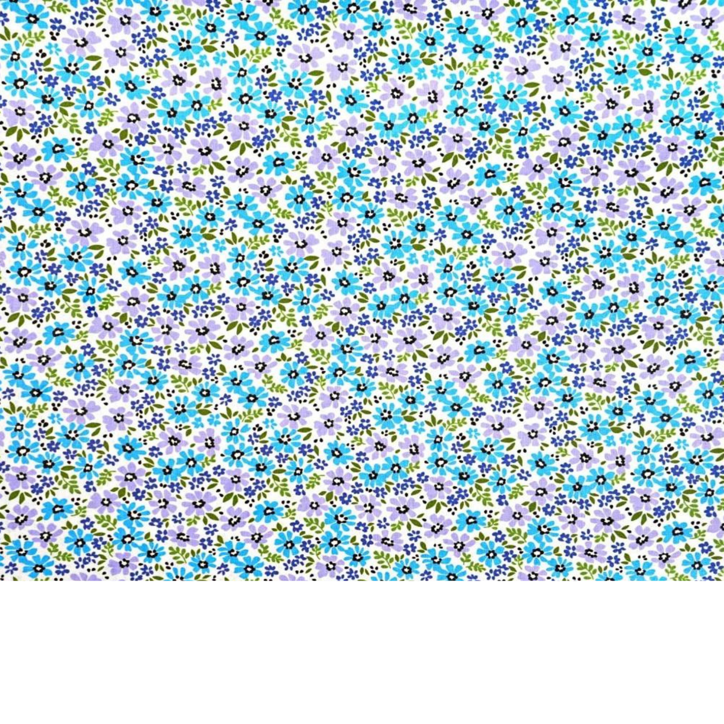 Tissu Coton Imprimé Fleurs