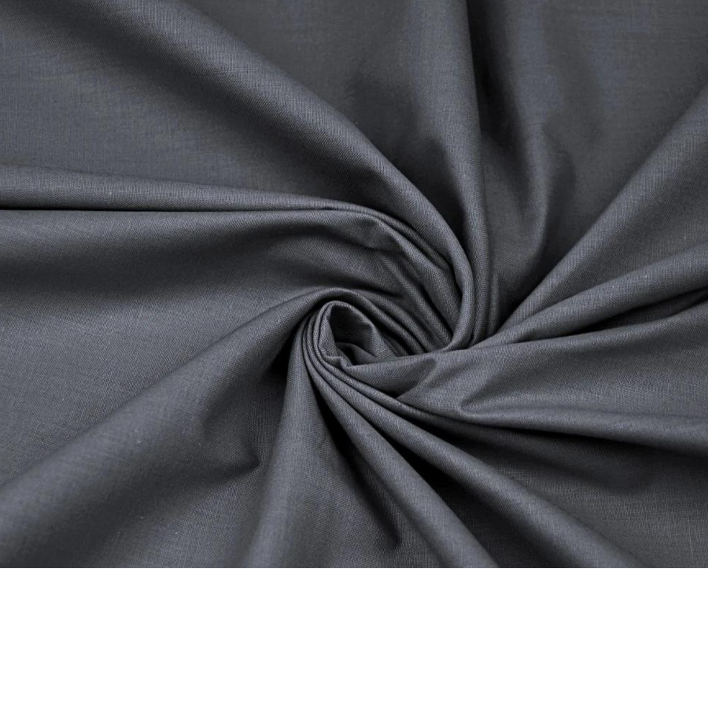 Tissu Coton Uni Gris