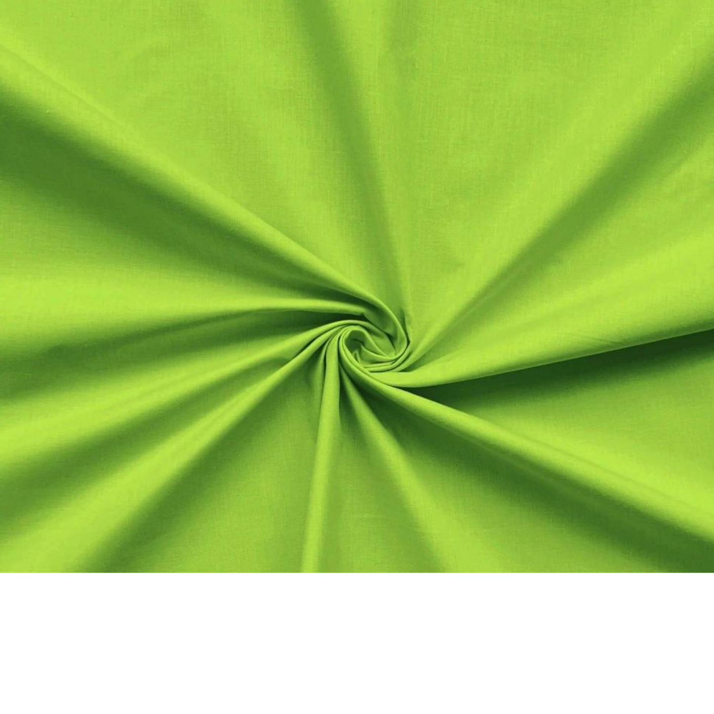Tissu Coton Uni Vert