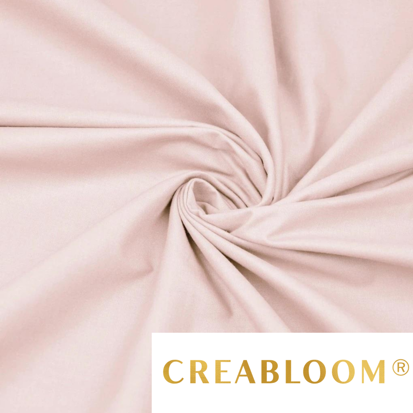 Tissu Coton Uni Vieux Rose