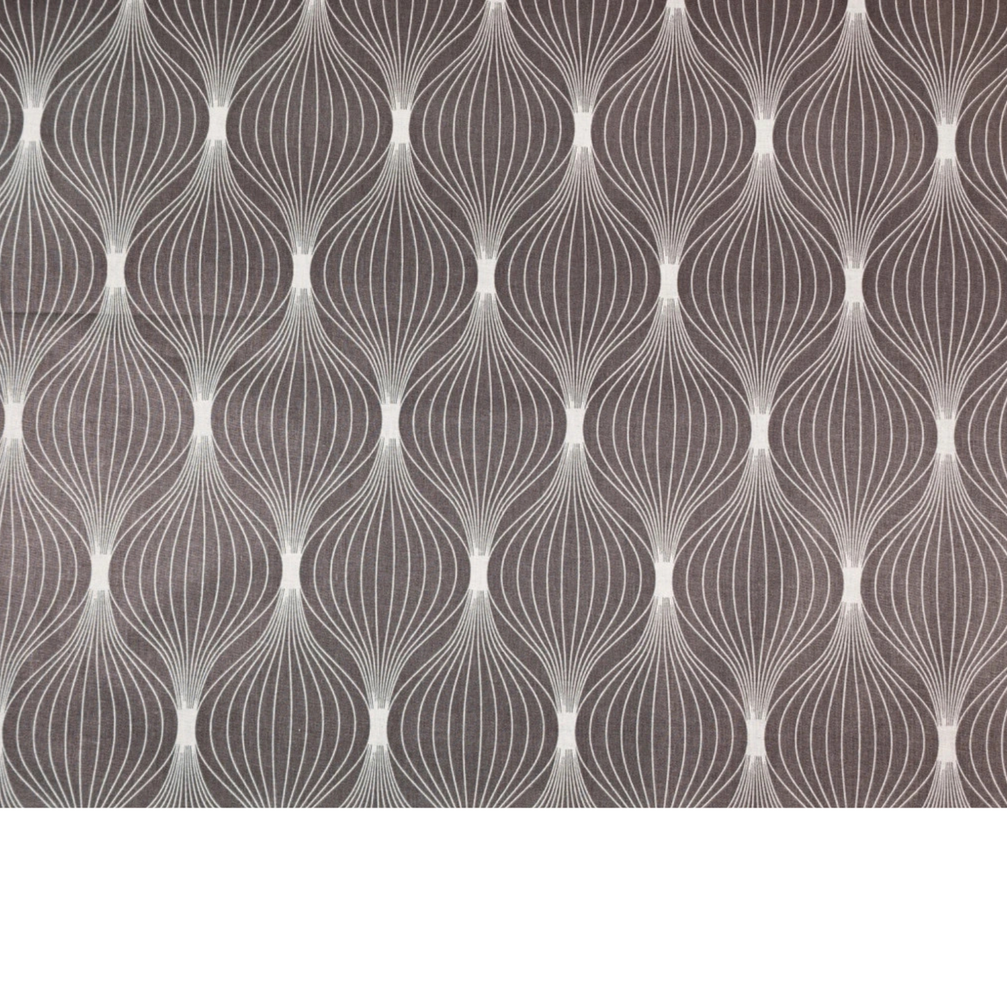 Coupon de Tissu coton Motif toupies - 40cm x 50cm