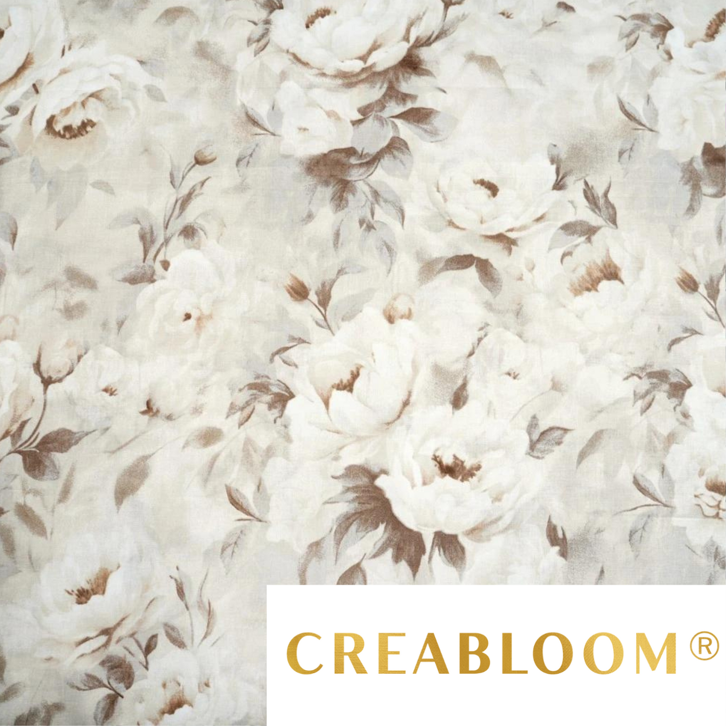 Tissu Coton Imprimé Fleurs