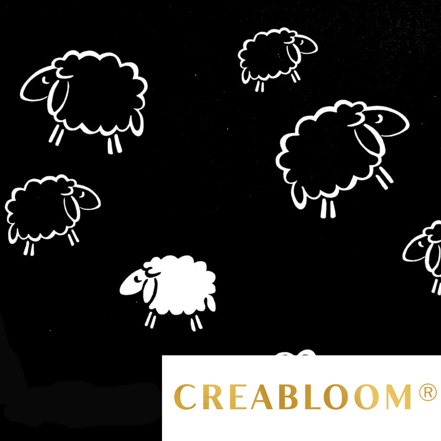 Tissu coton Motif moutons