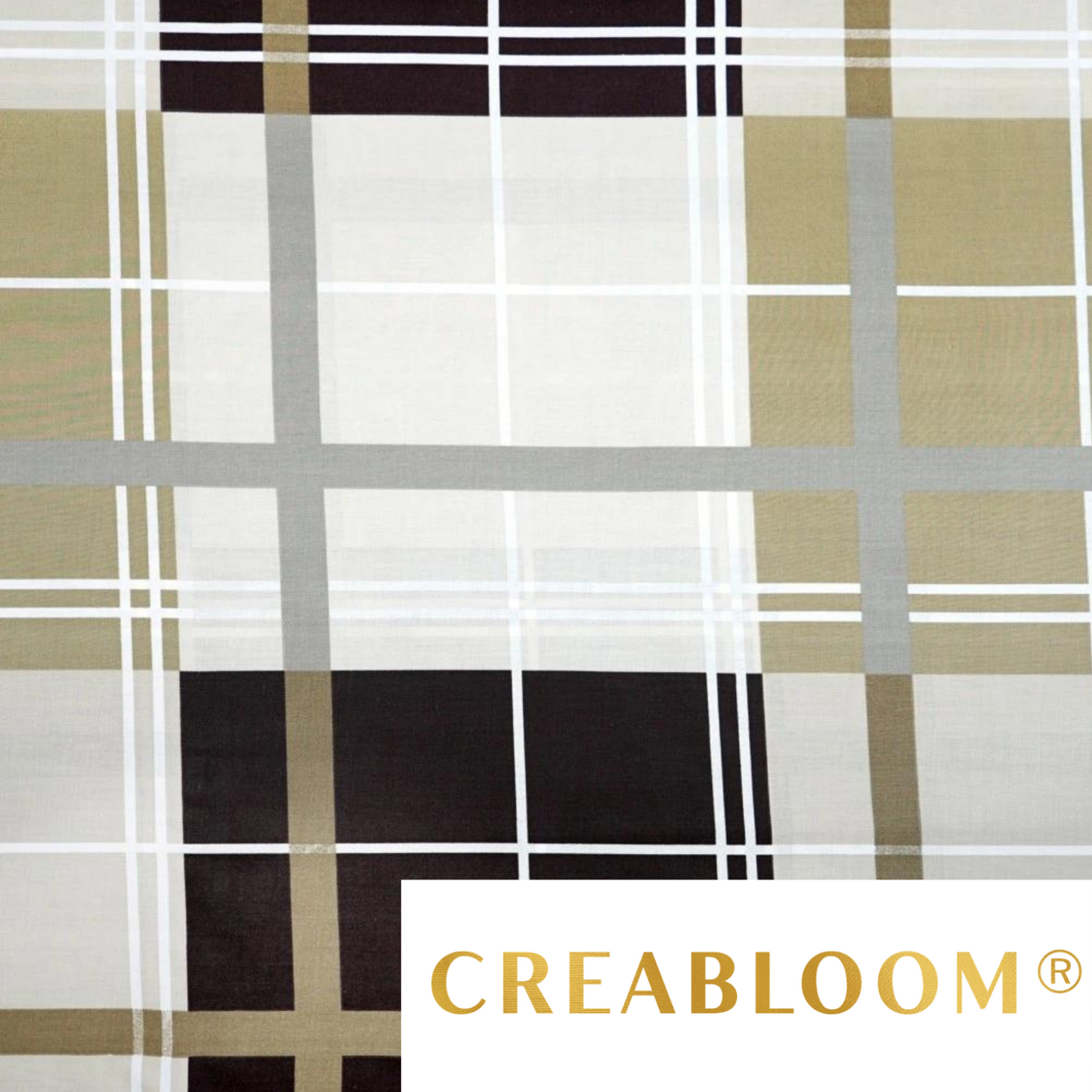Tissu Coton Motif Carreaux