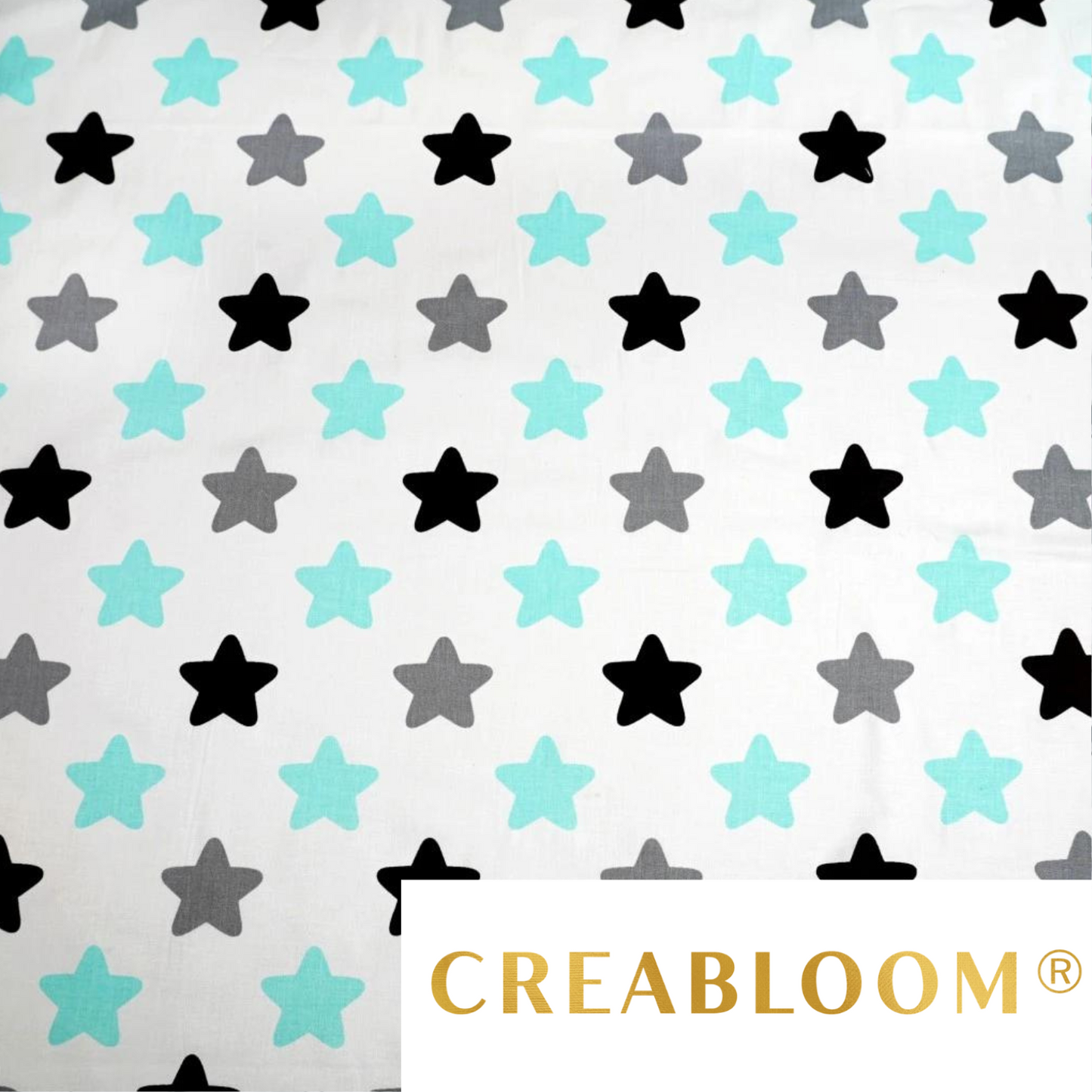 Tissu Coton Motif Étoiles