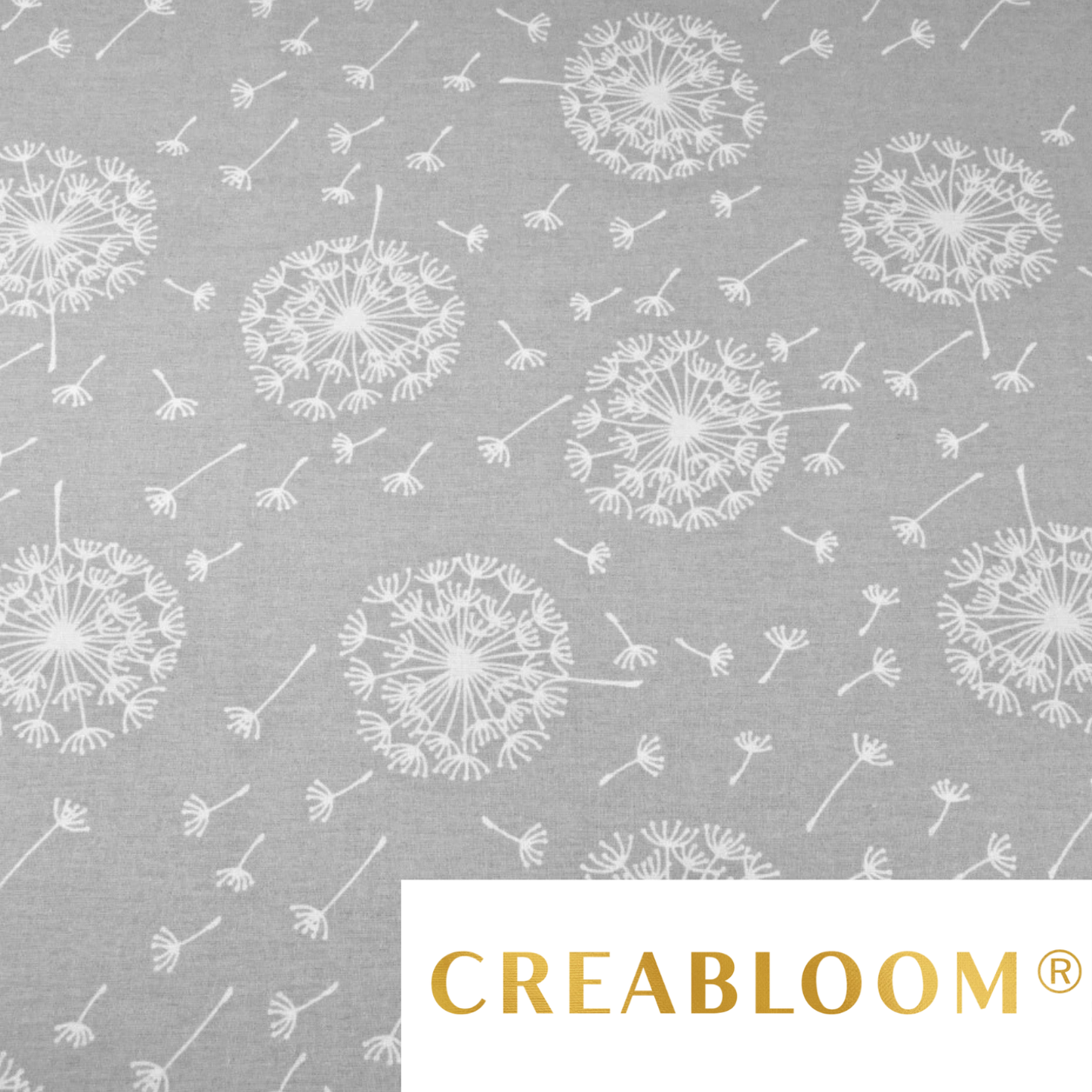 Tissu coton Motif pissenlits