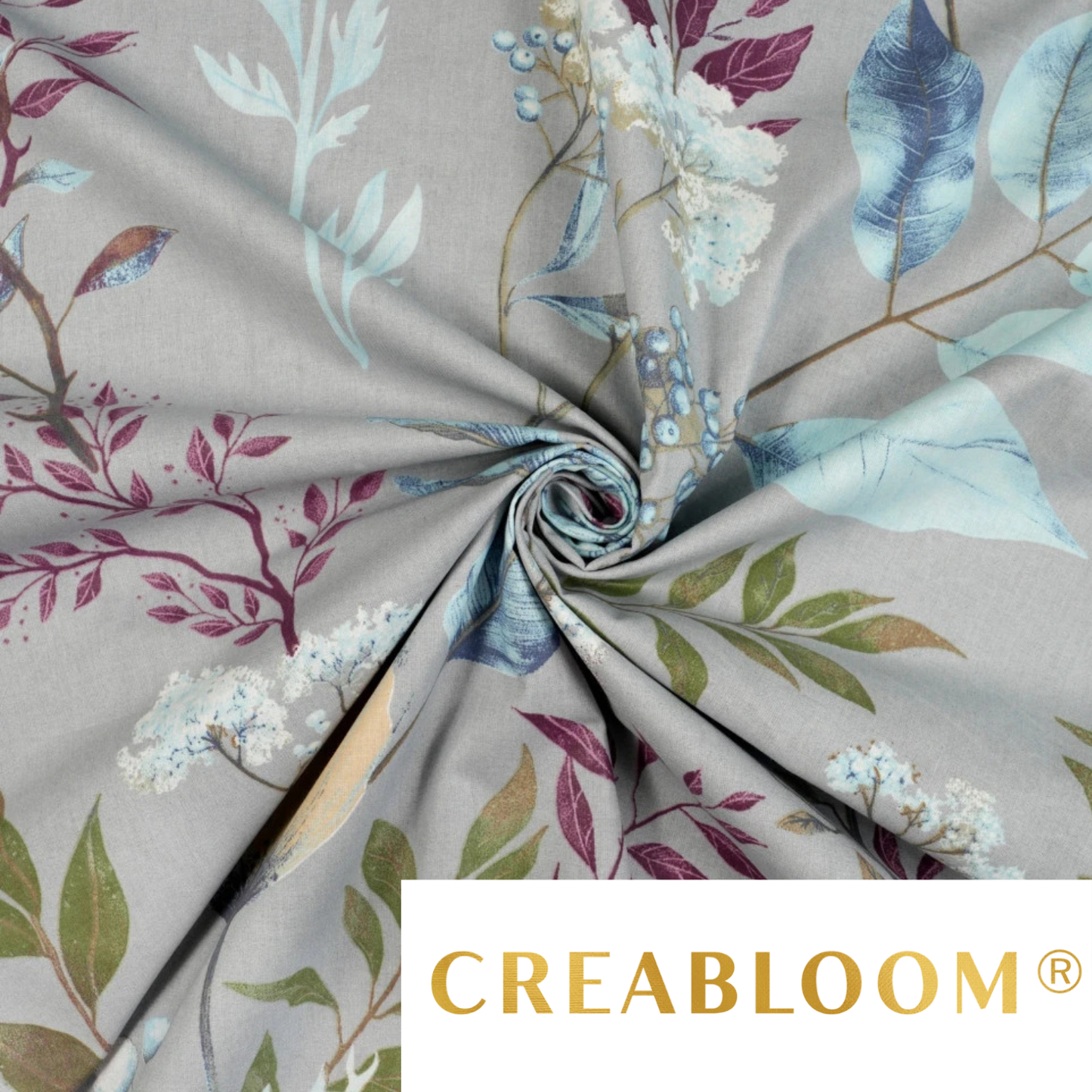 Tissu coton Motif grandes fleurs