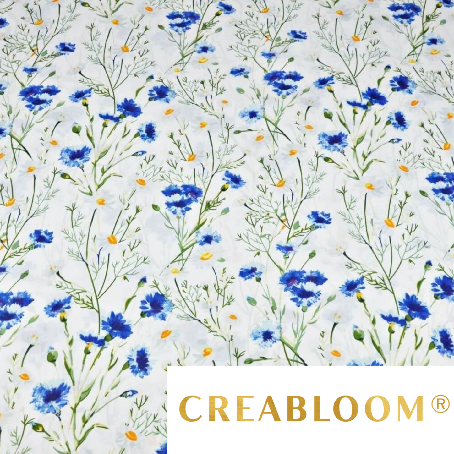 Tissu Coton Imprimé Fleurs