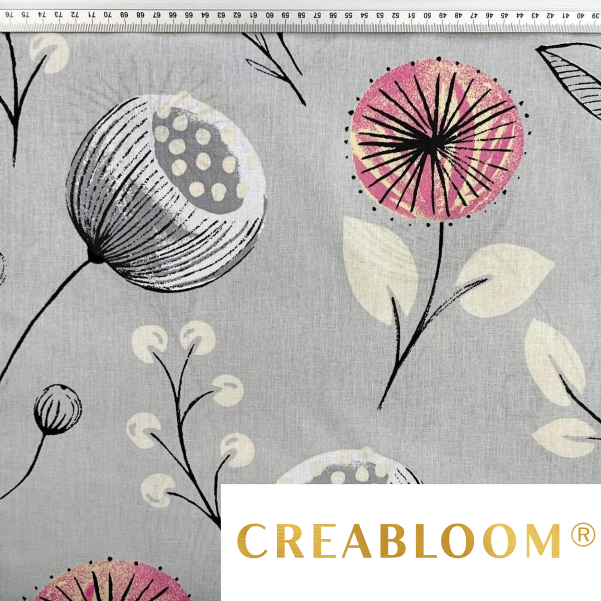 Soimoi Canard En Coton Vert Tissu Imprimé Floral Fleur Tissu Au Mètre