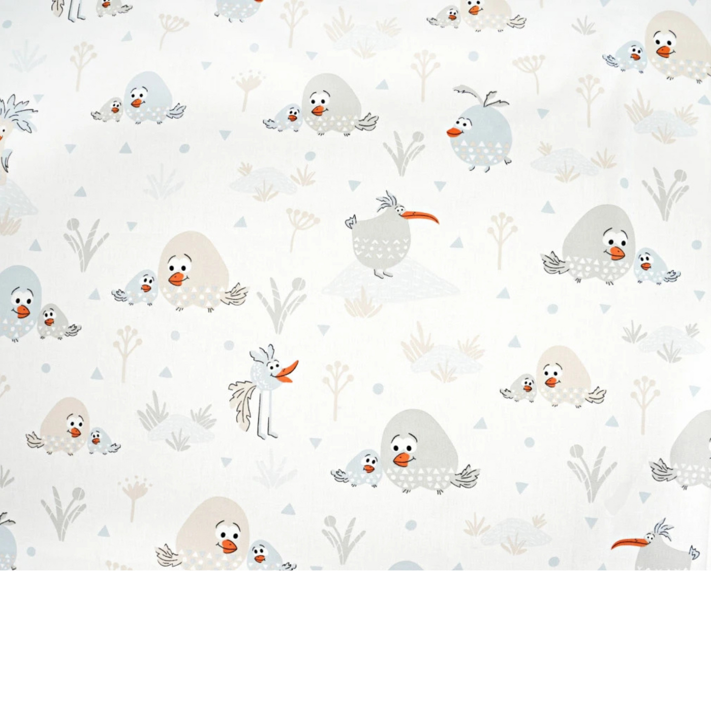 Tissu coton Motif oiseaux