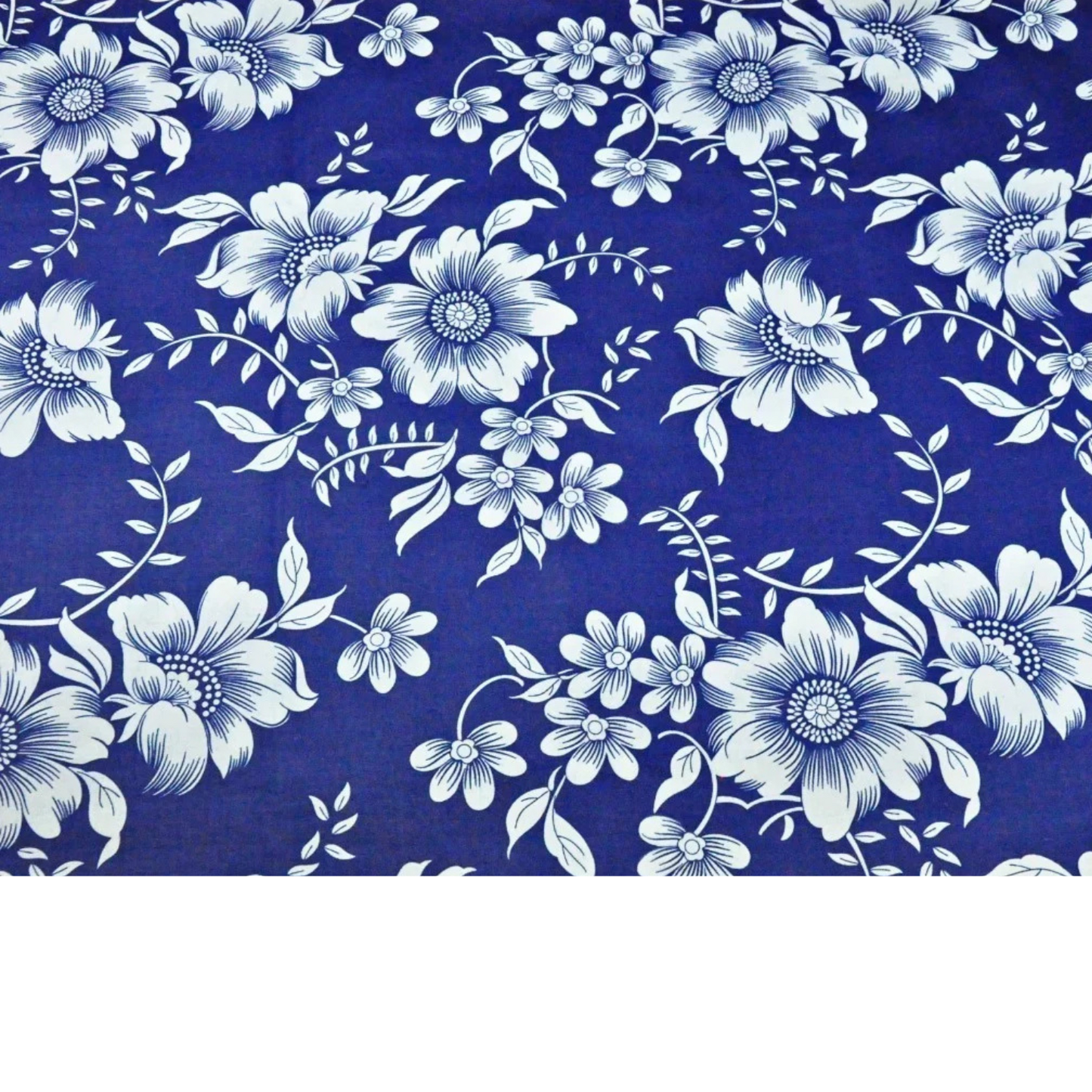 Tissu coton imprimé fleurs