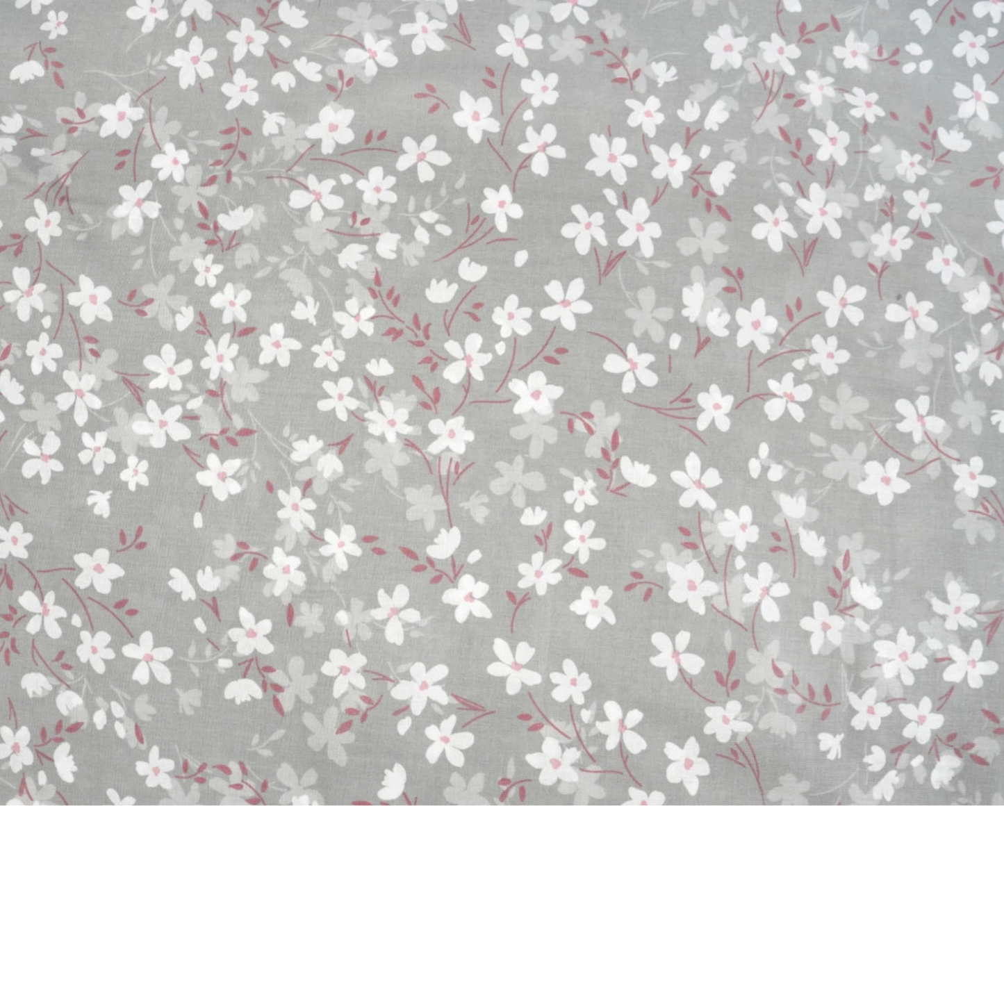 Tissu coton imprimé fleurs
