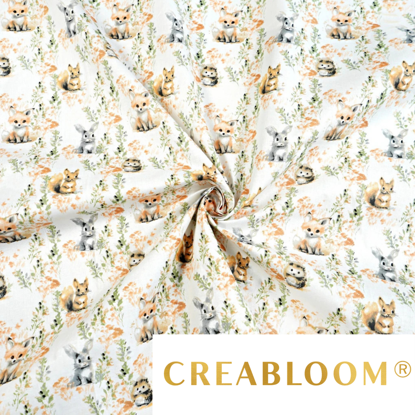 Coupon de Tissu coton Motif Noël - 40cm x 50cm
