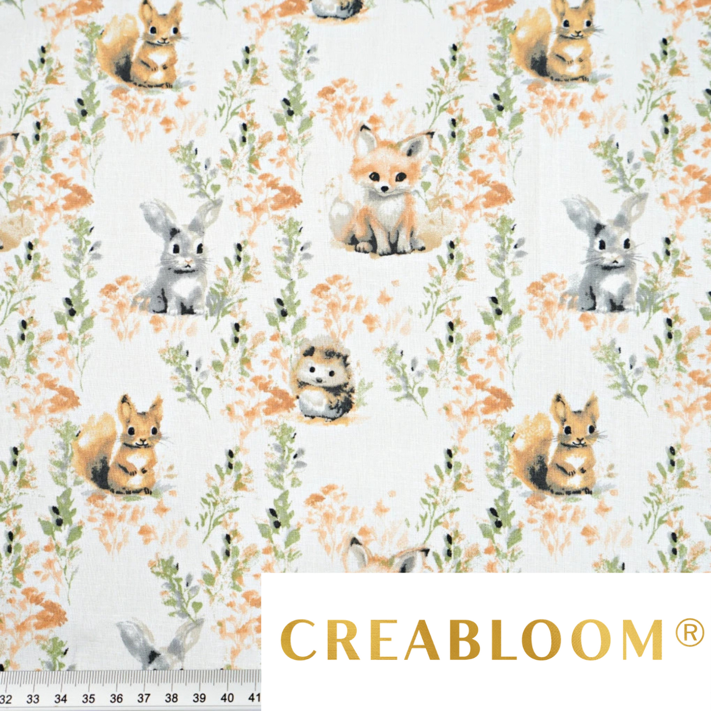 Coupon de Tissu coton Motif Noël - 40cm x 50cm