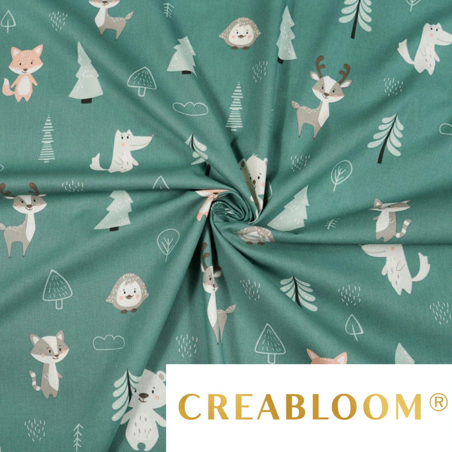 Tissu coton Motif animaux