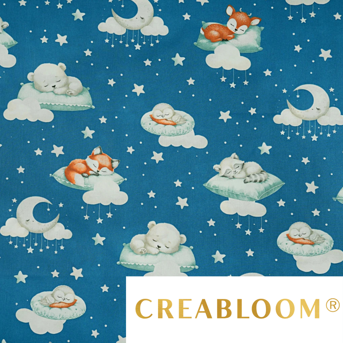 Tissu coton Motif animaux