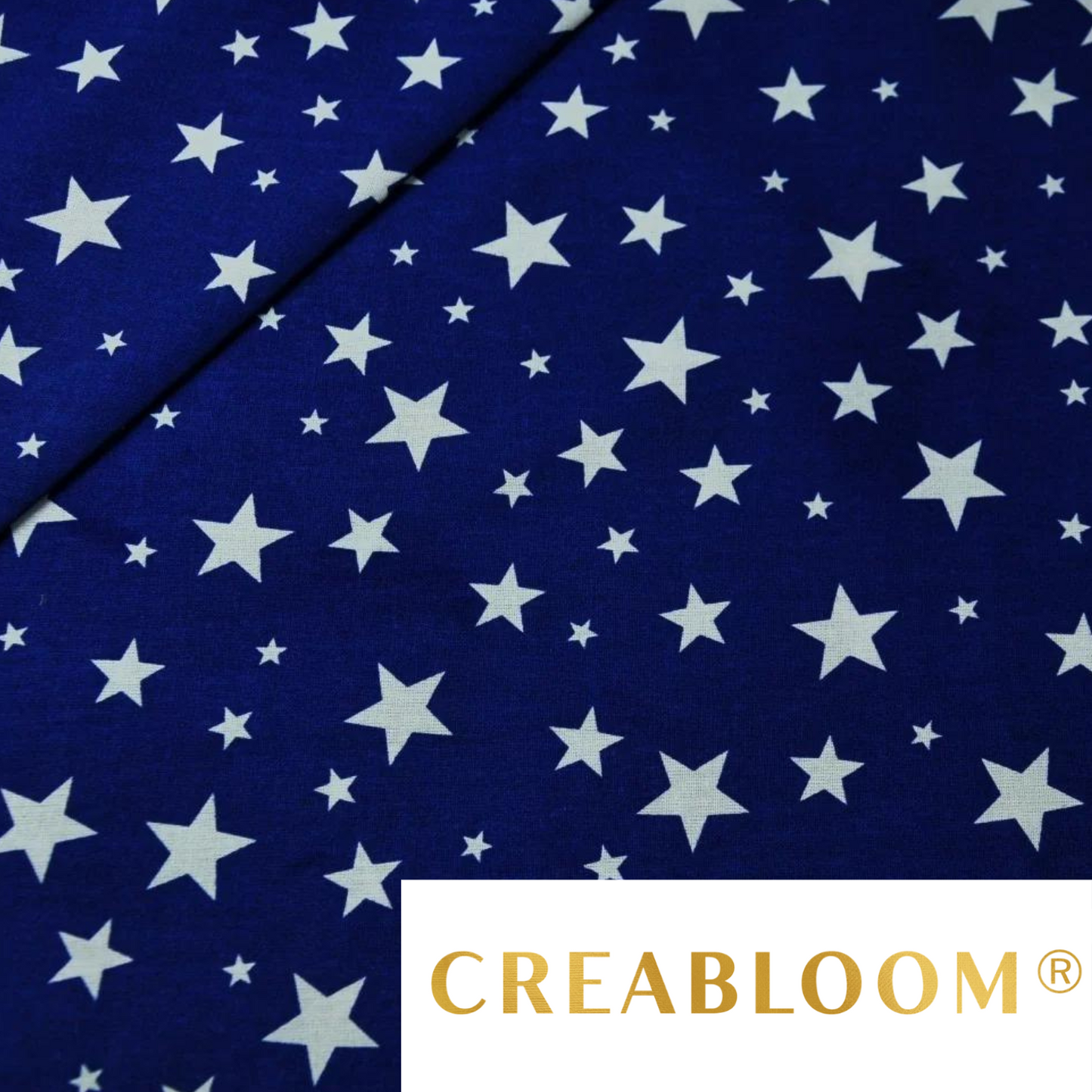 Tissu Coton Motif Étoiles