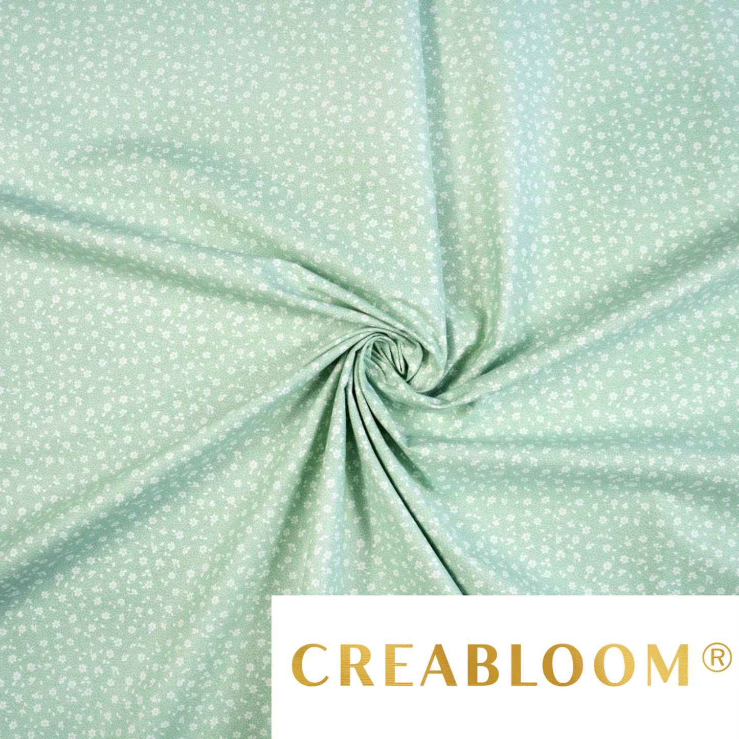 Coupon de Tissu coton Motif fleurs - 40cm x 50cm