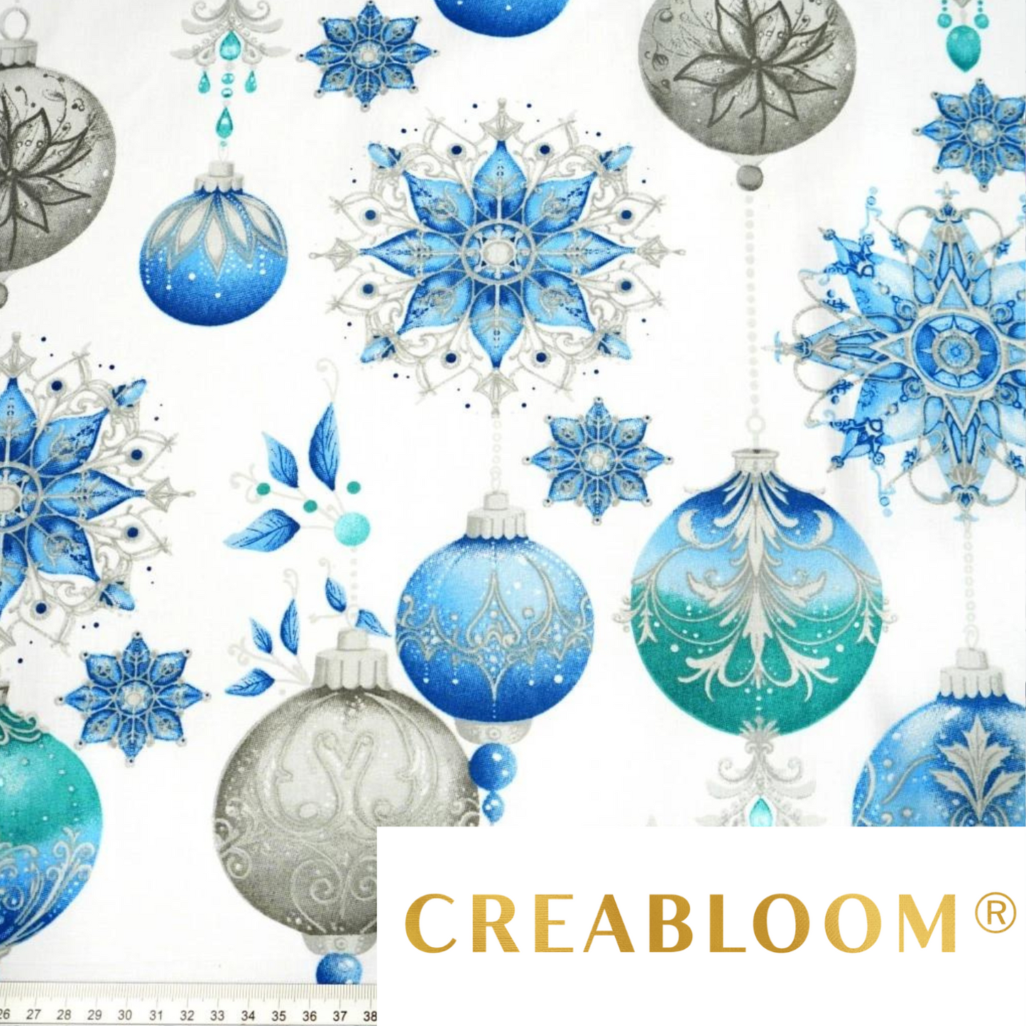 Tissu Coton Motif Noël
