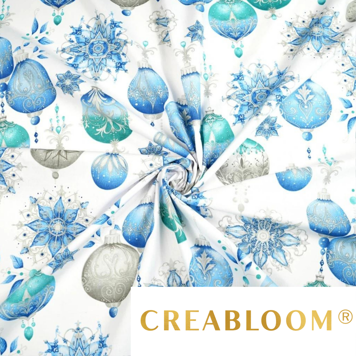 Tissu Coton Motif Noël