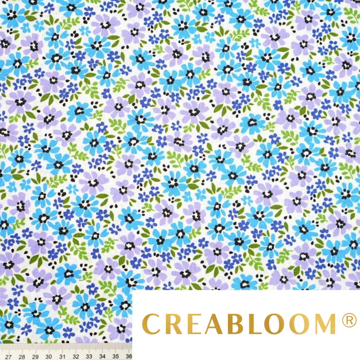 Tissu Coton Imprimé Fleurs
