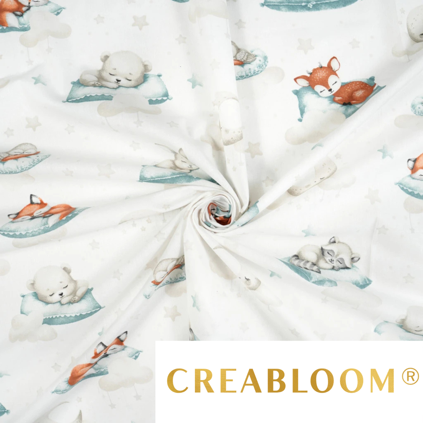 Tissu coton Motif animaux