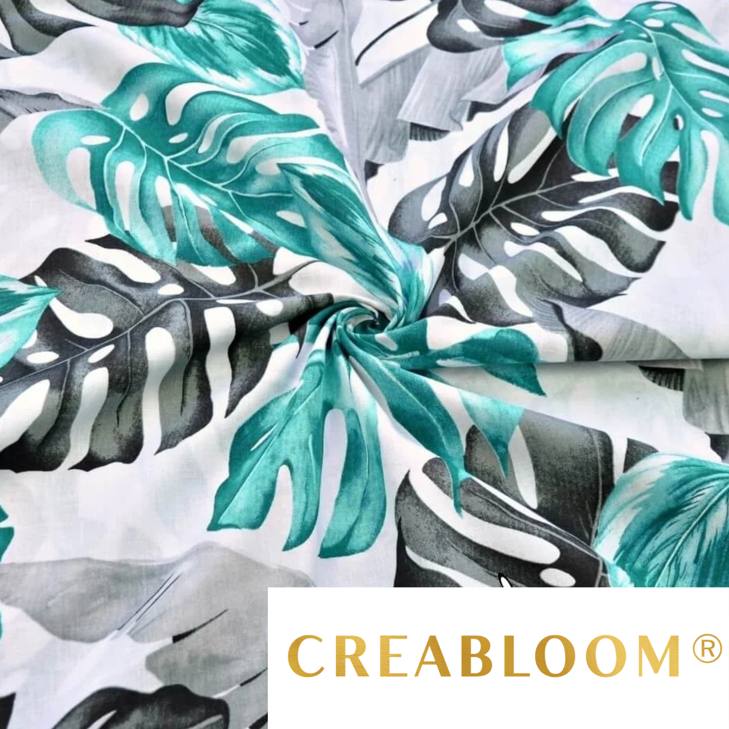 Tissu coton Motif plantes