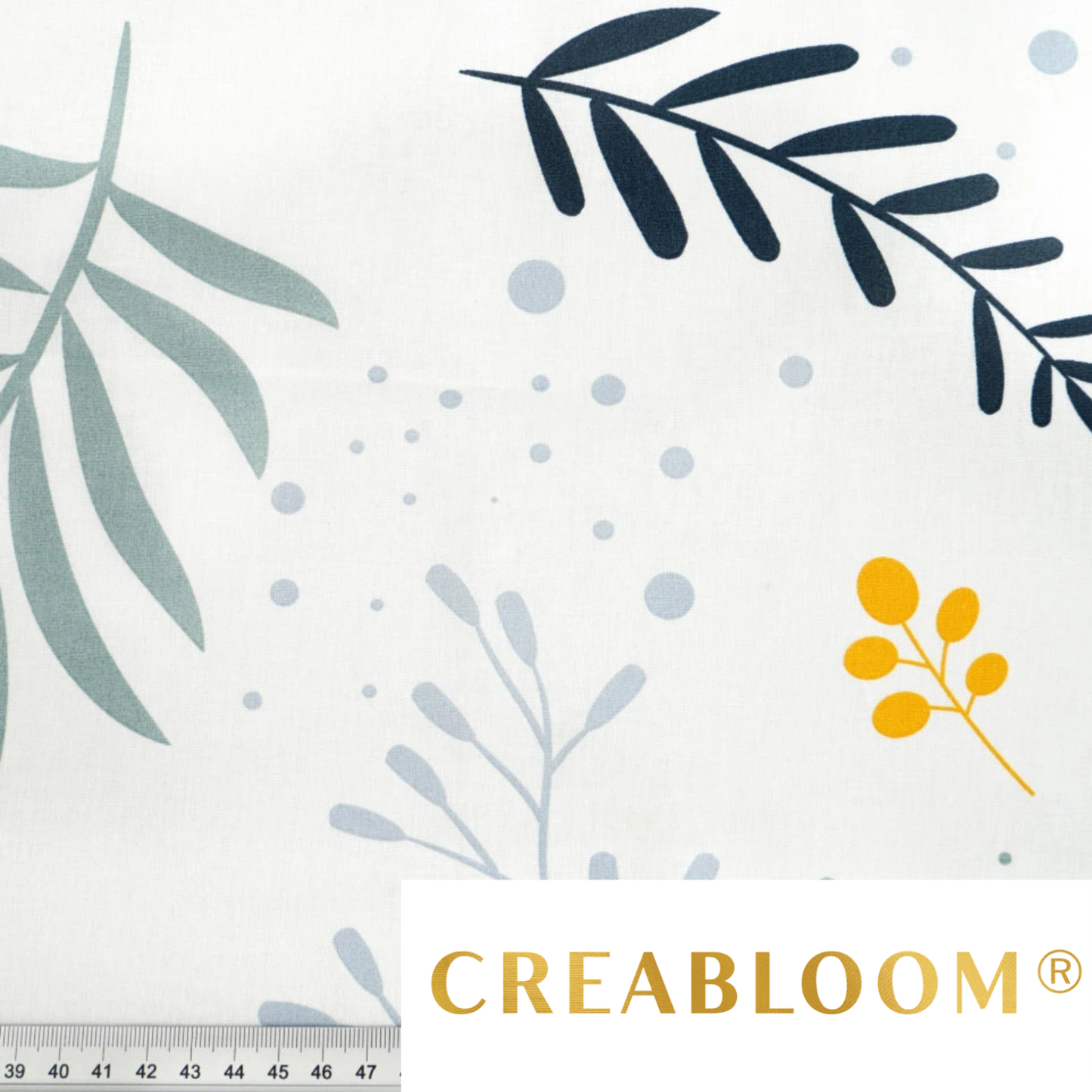 Tissu coton Motif fleurs