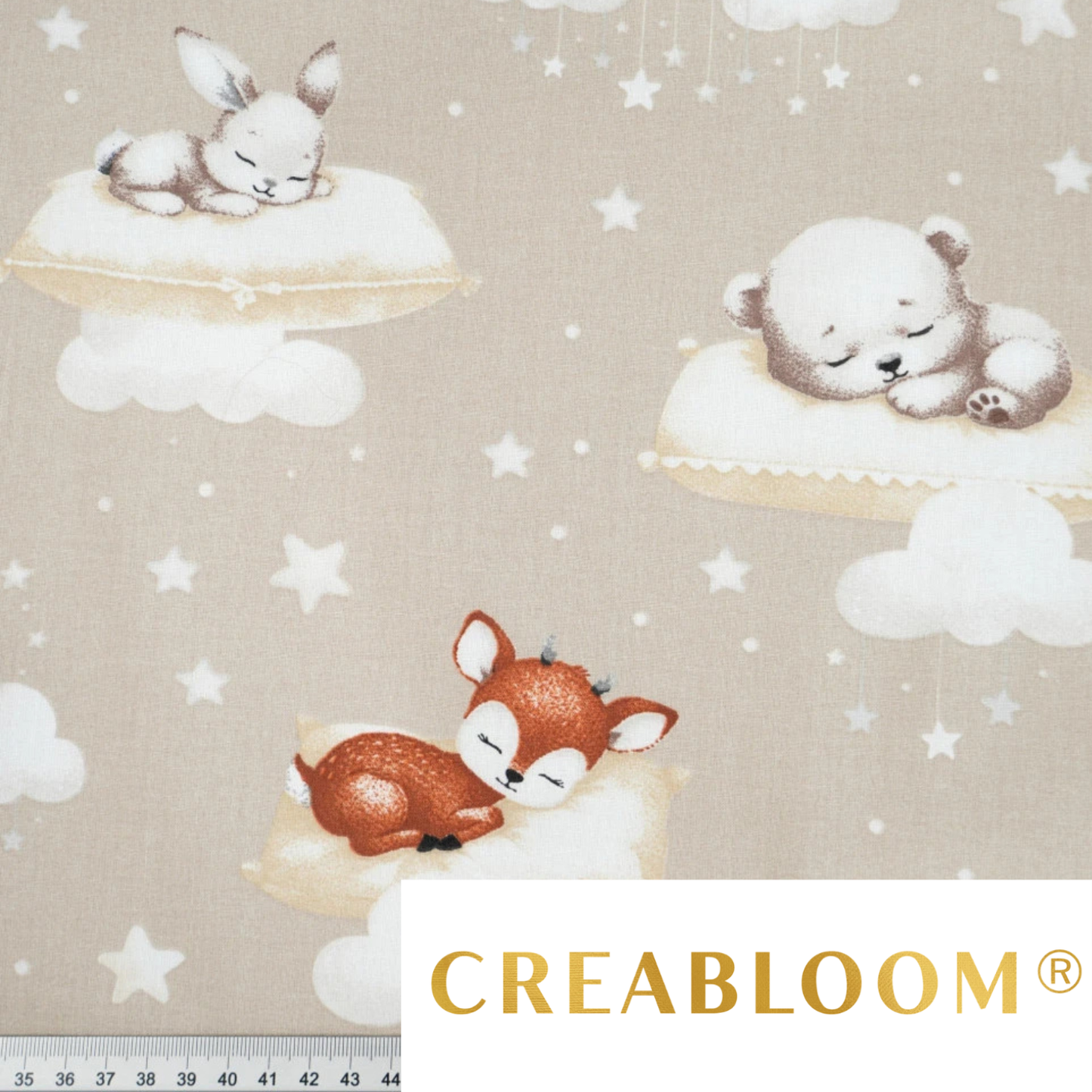 Tissu coton Motif animaux