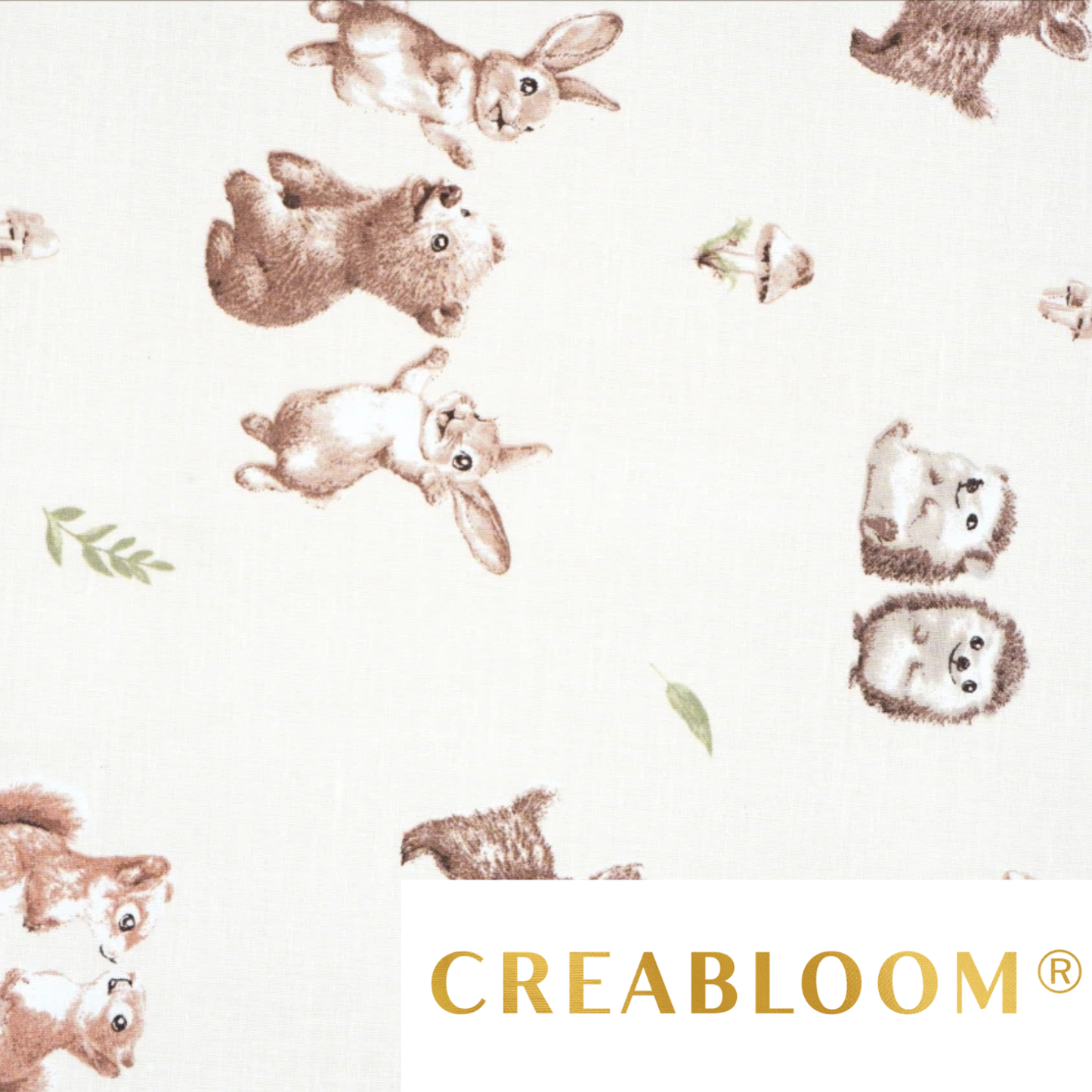 Tissu coton Motif animaux