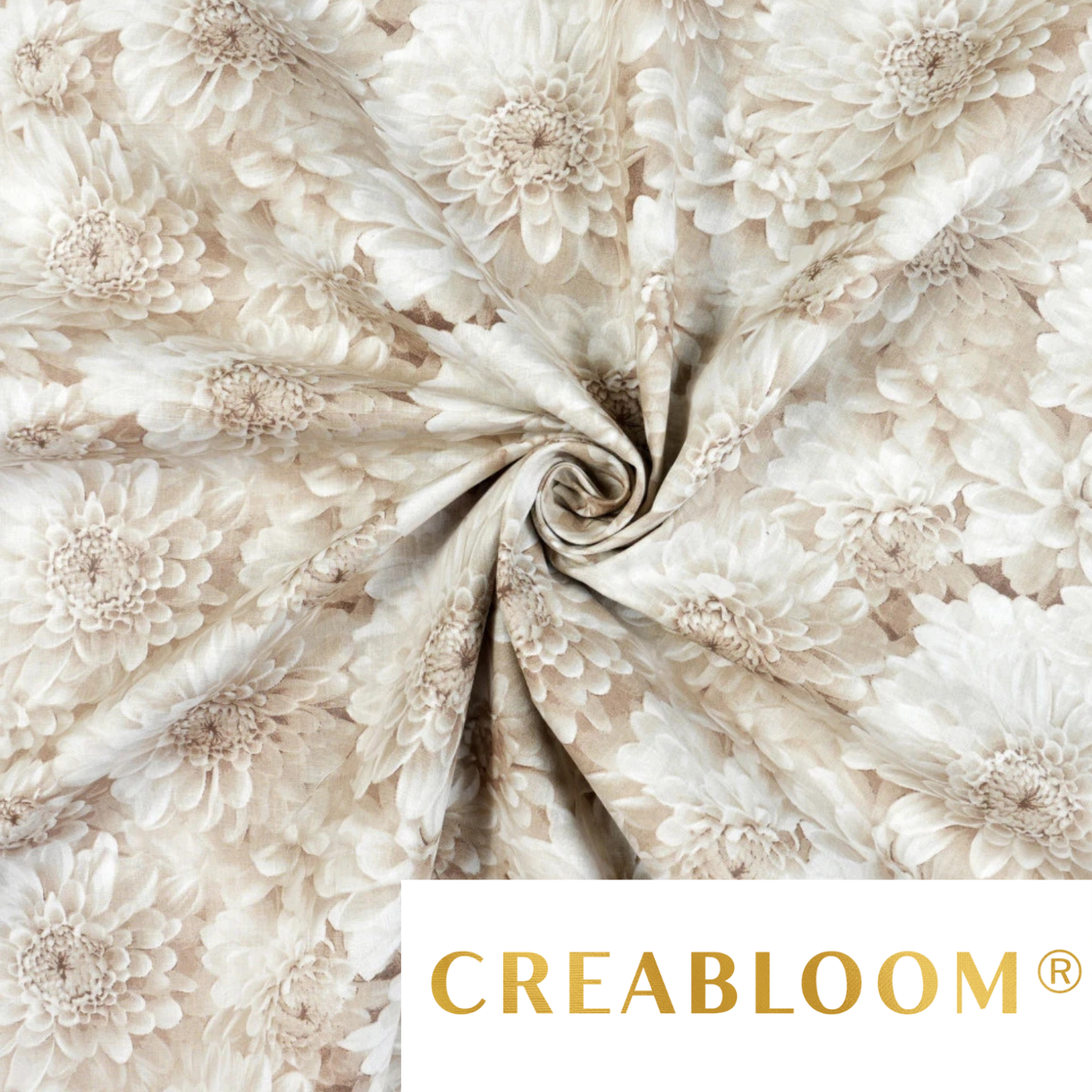 Tissu coton Motif fleurs