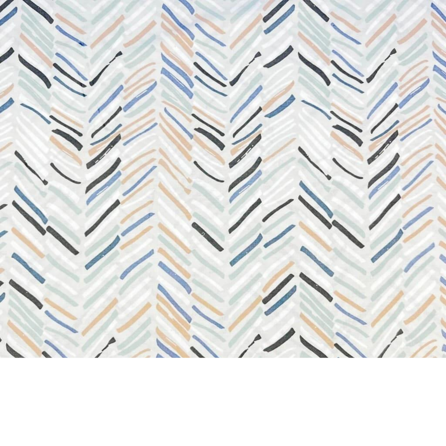 Tissu Coton Motif Géométrique