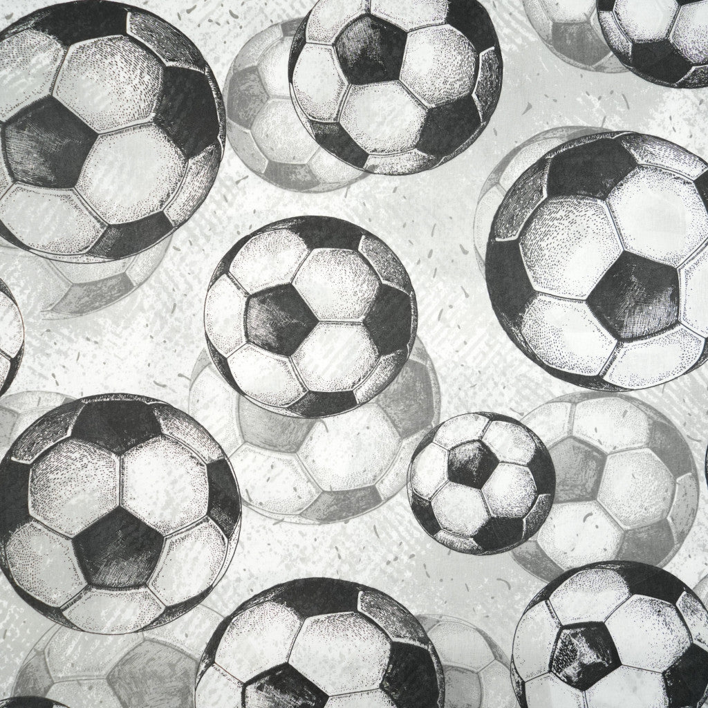 Tissu coton Motif football