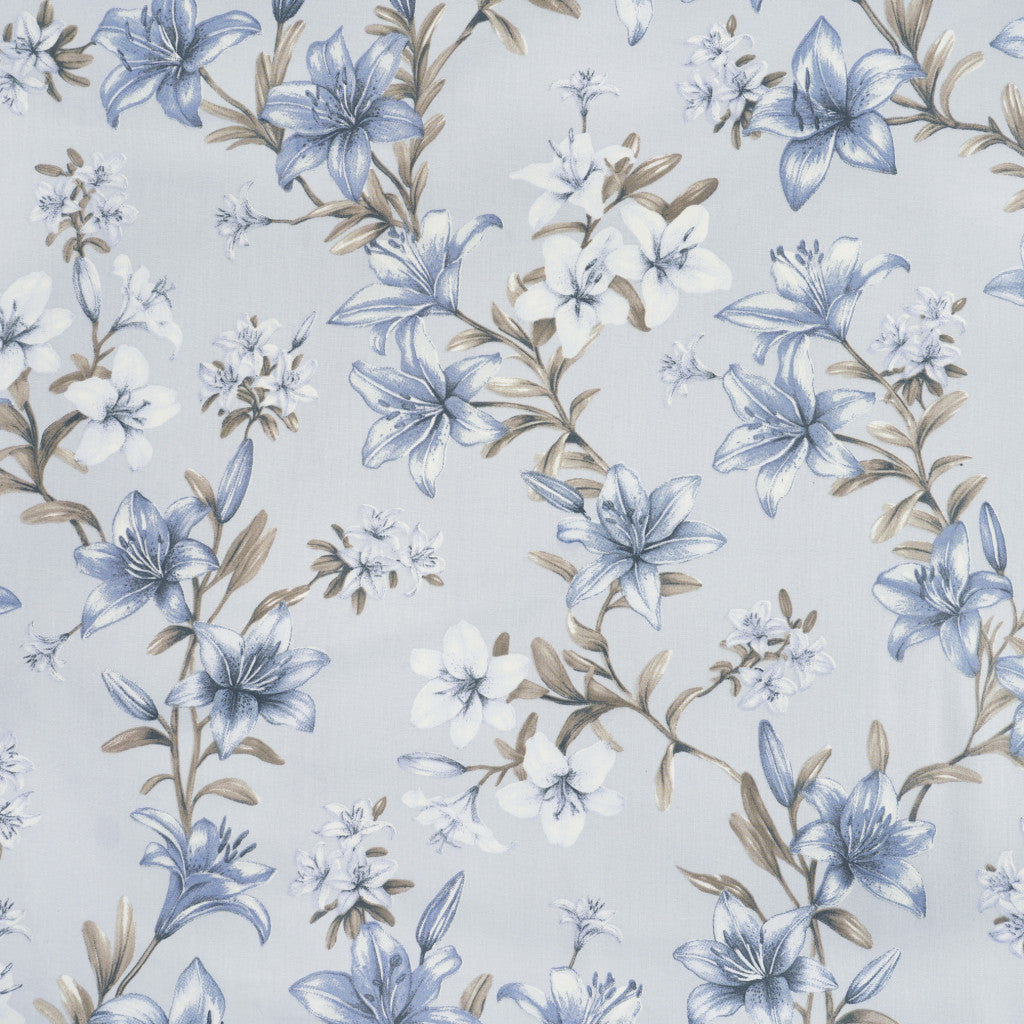 Tissu coton Motif grandes fleurs