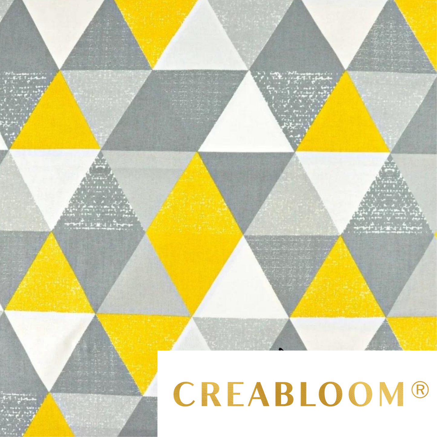 Tissu Coton Motif Triangles