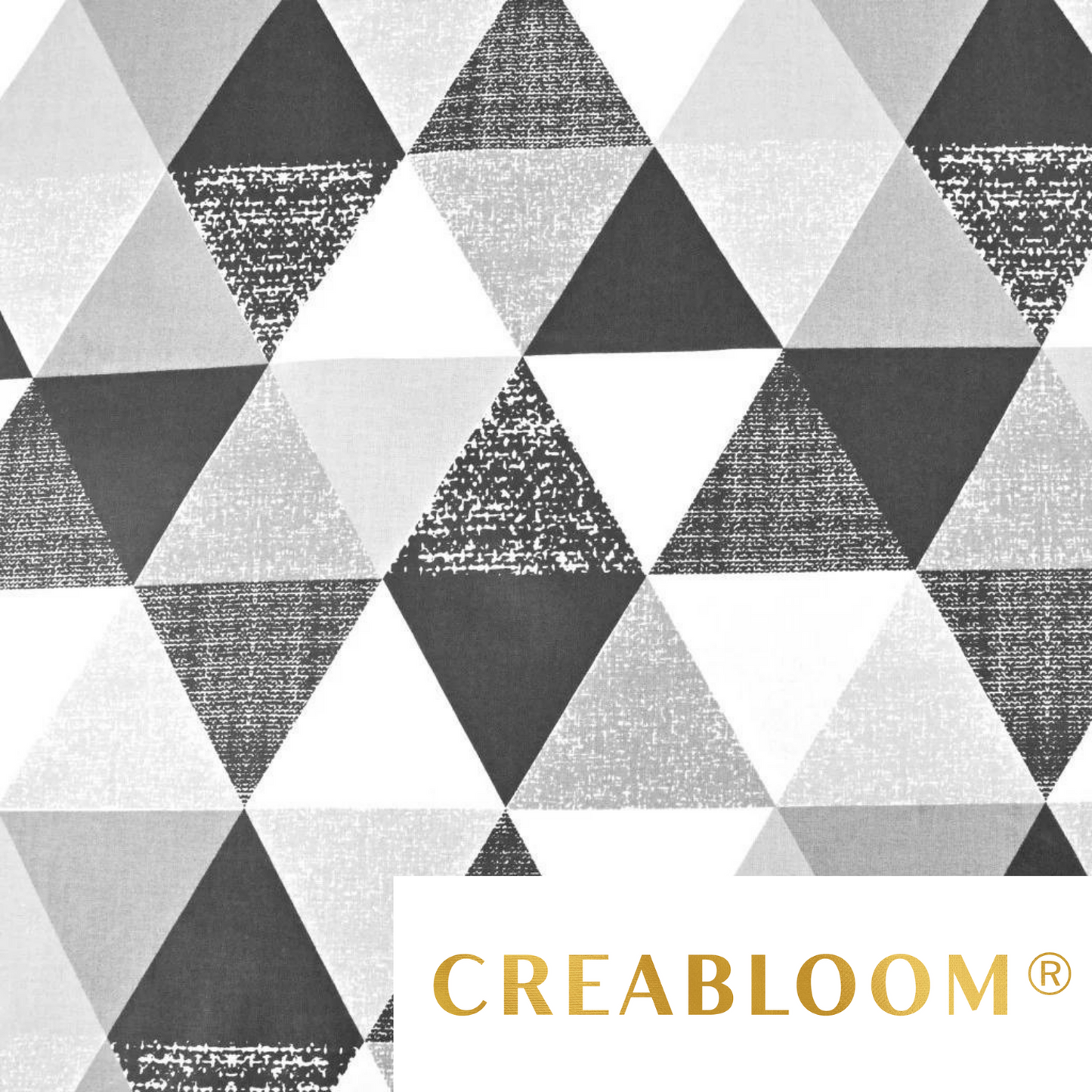 Tissu Coton Motif Triangles