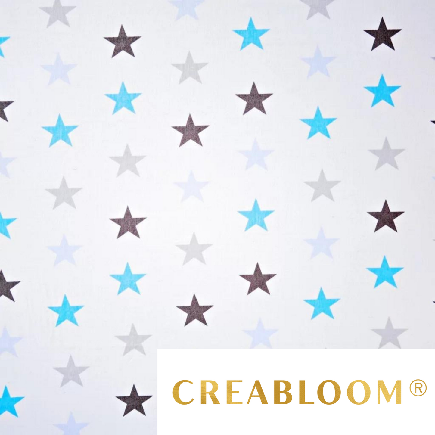 Tissu Coton Motif Étoiles