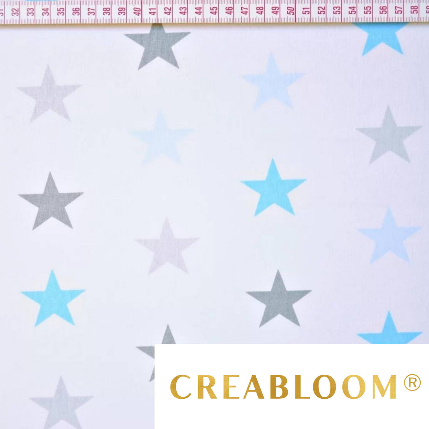 Tissu Coton Motif Étoiles