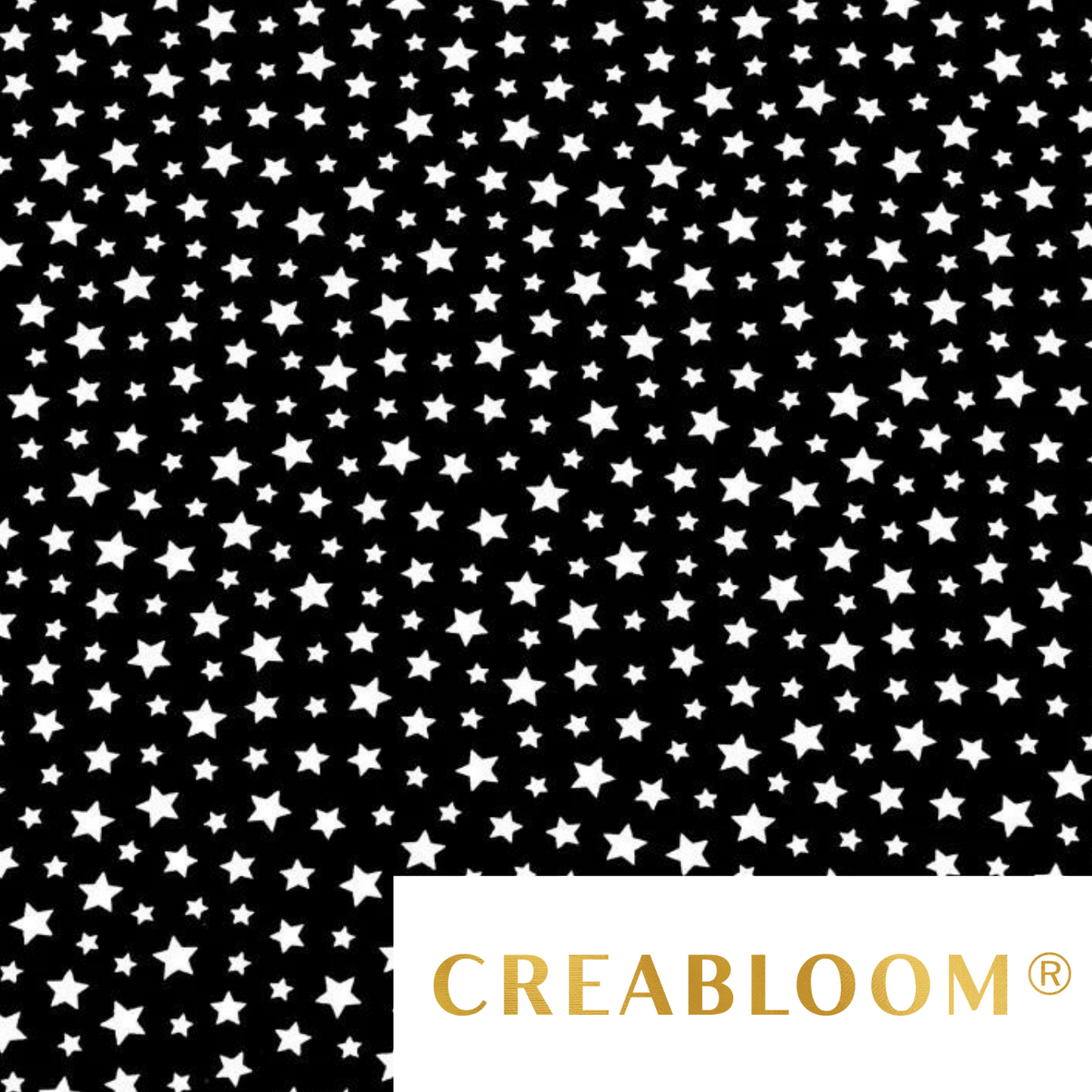Tissu Coton Motif Étoiles
