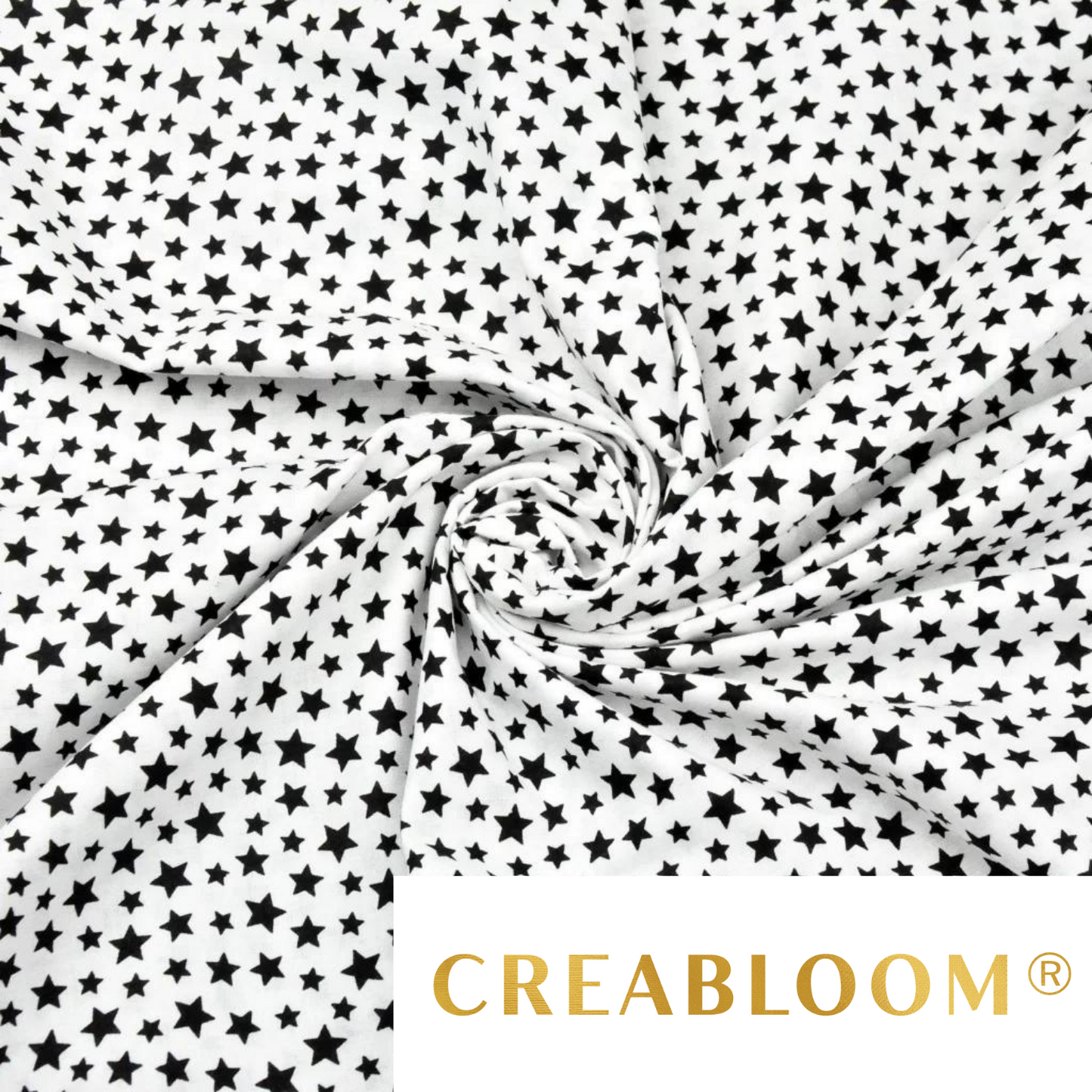 Tissu Coton Motif Étoiles