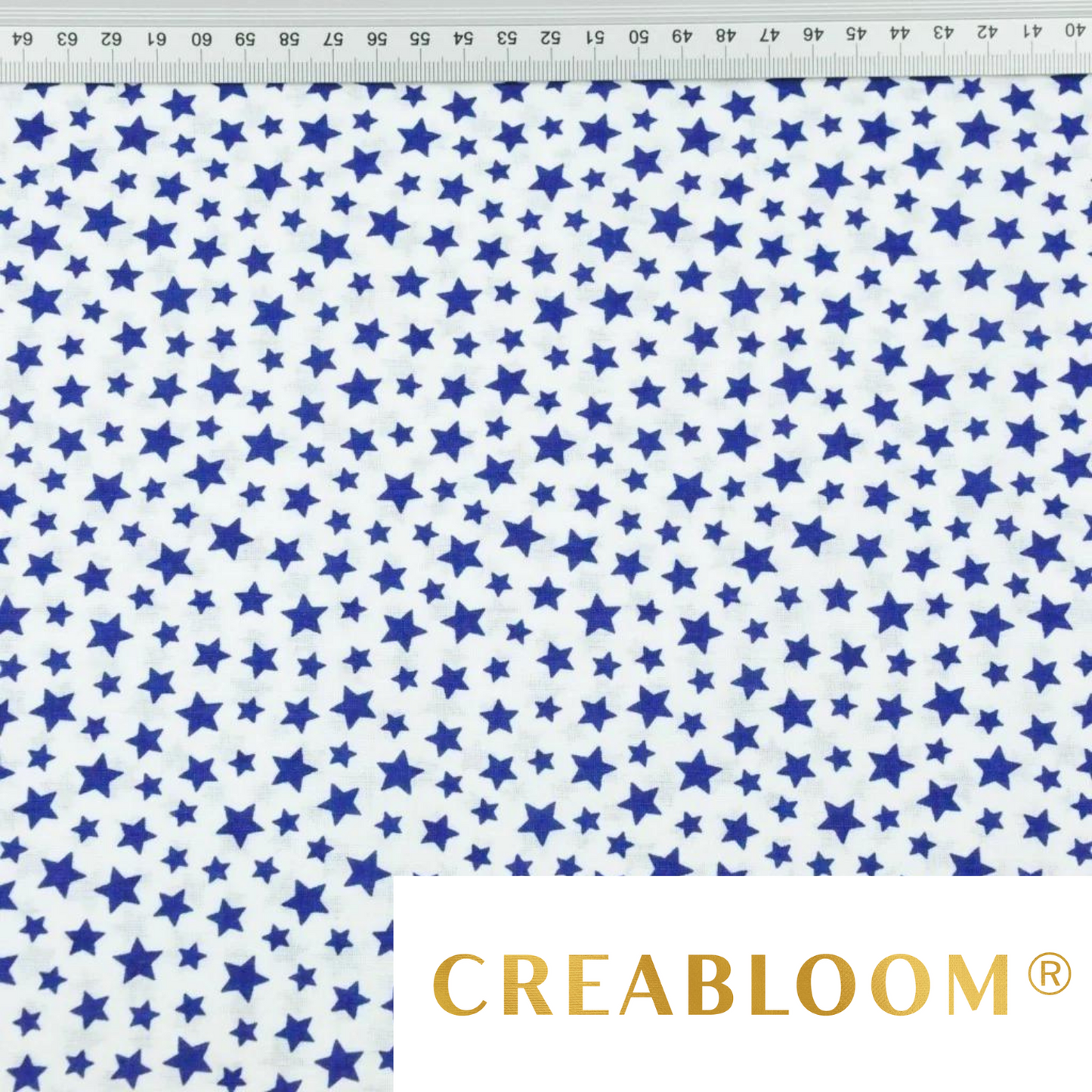 Tissu Coton Motif Étoiles