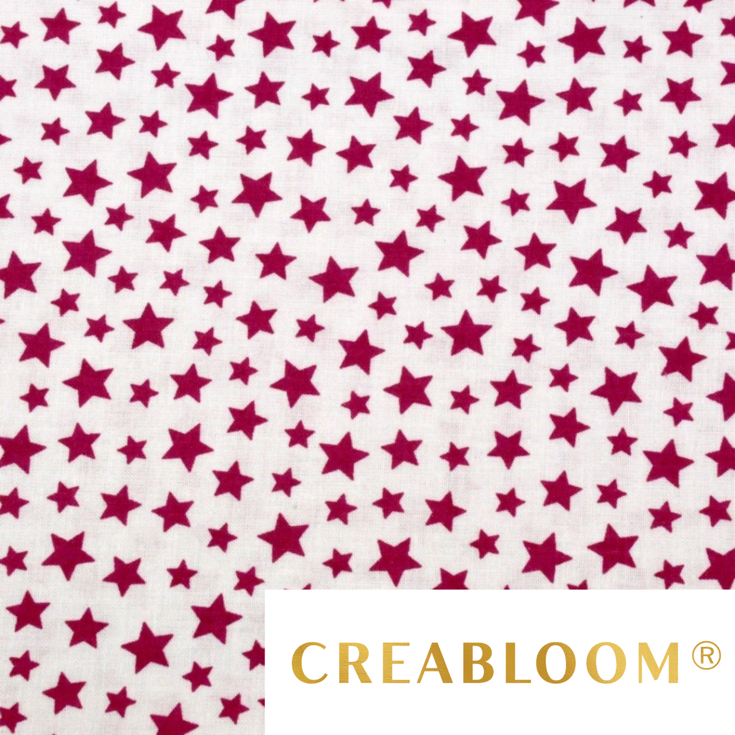 Tissu Coton Motif Étoiles