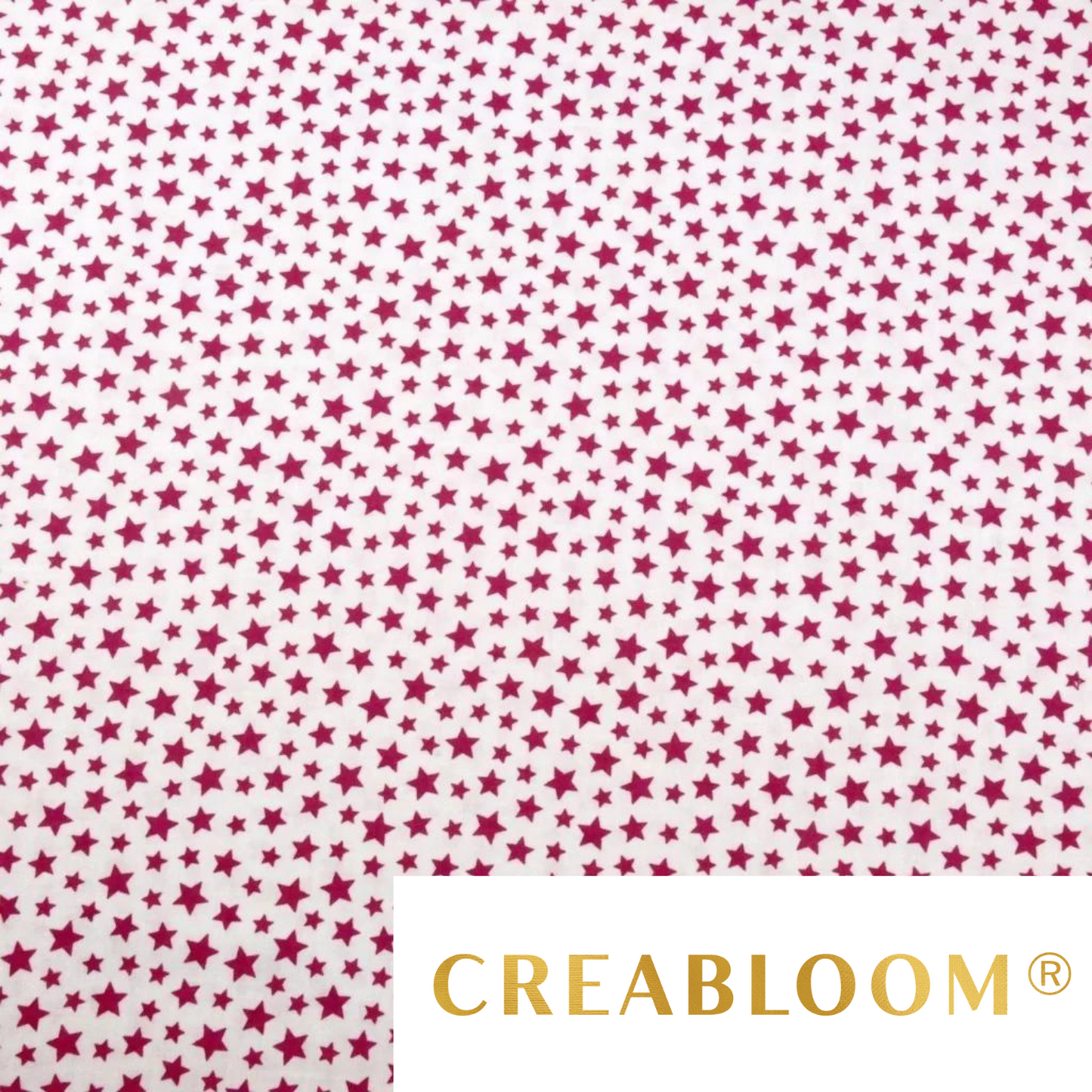 Tissu Coton Motif Étoiles