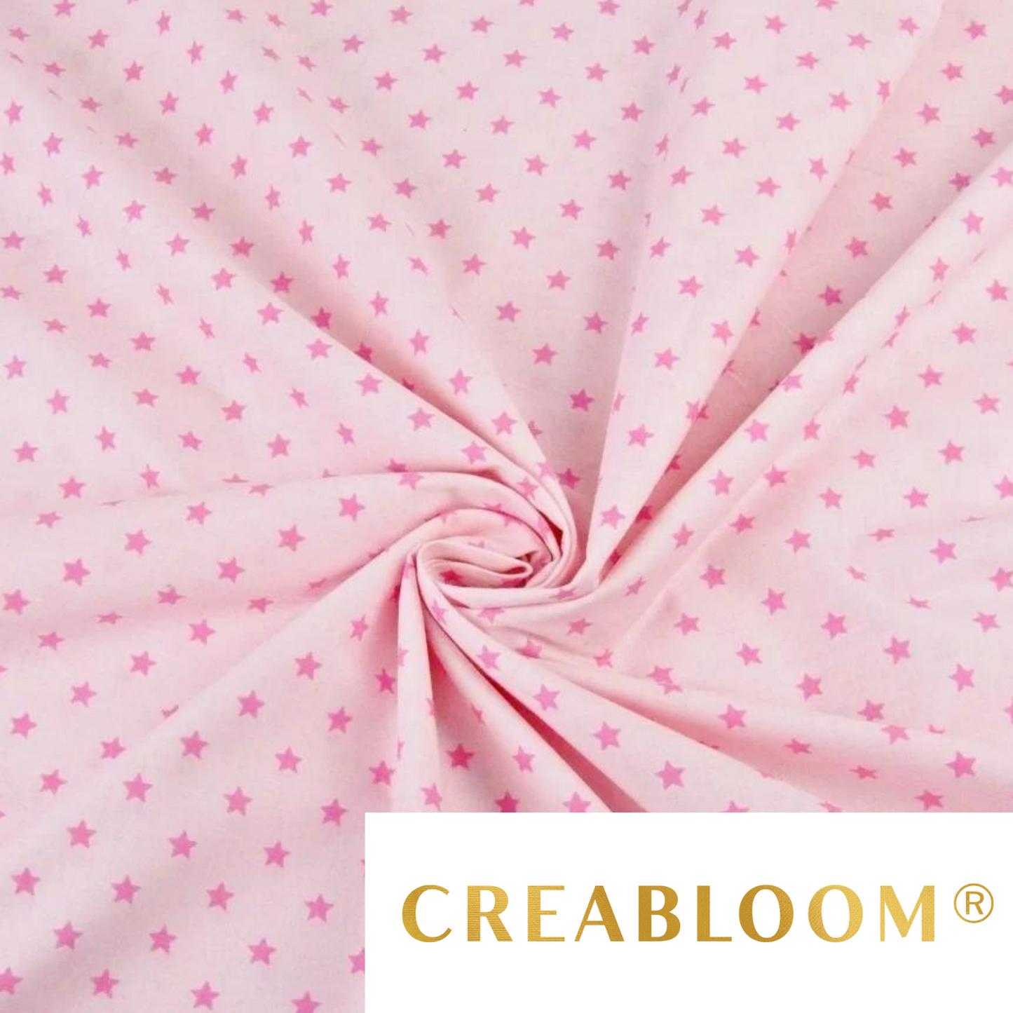 Tissu Coton Motif Étoiles